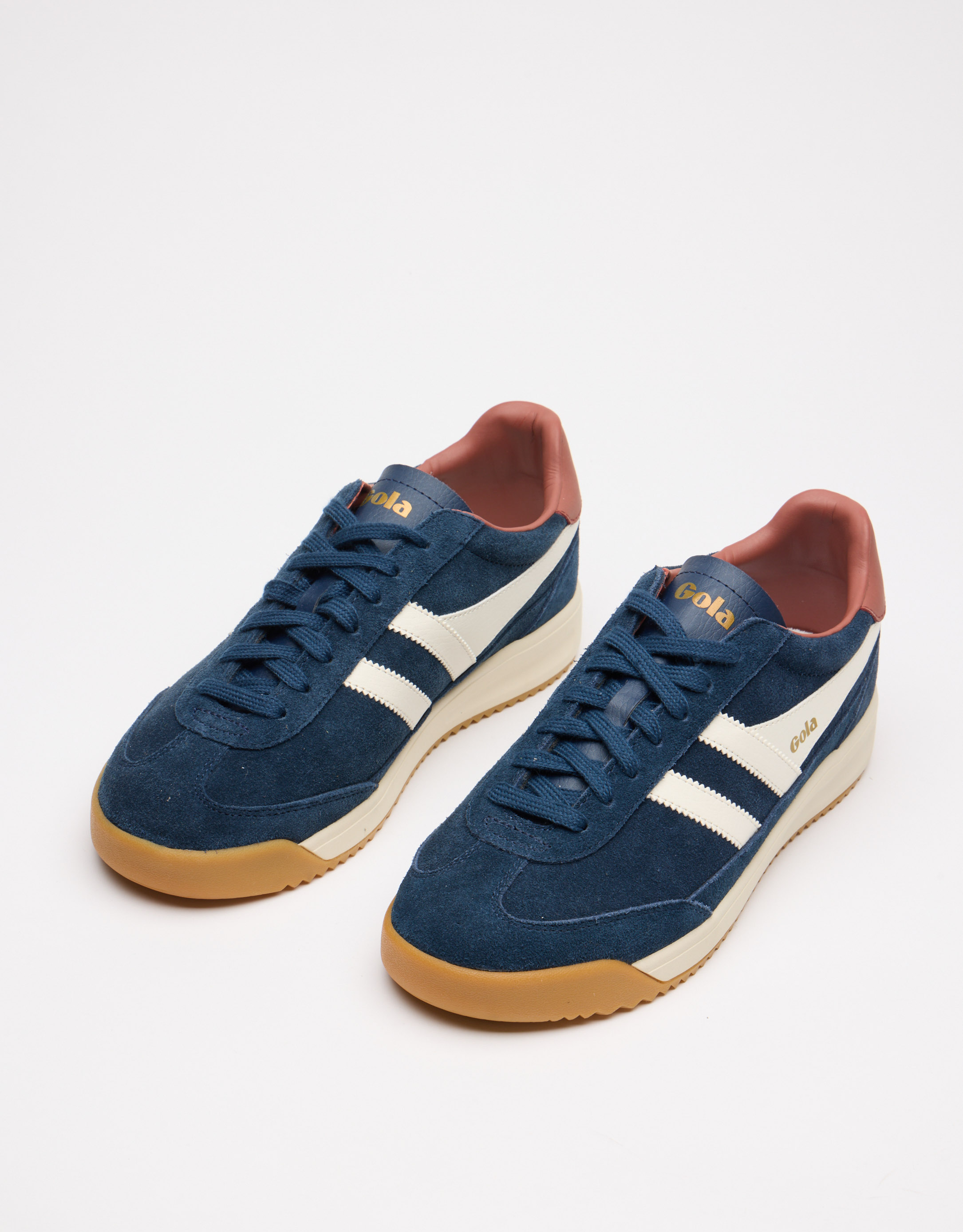 נעלי גברים - Gola - סניקרס זמש TORNADO 88 - כחול3