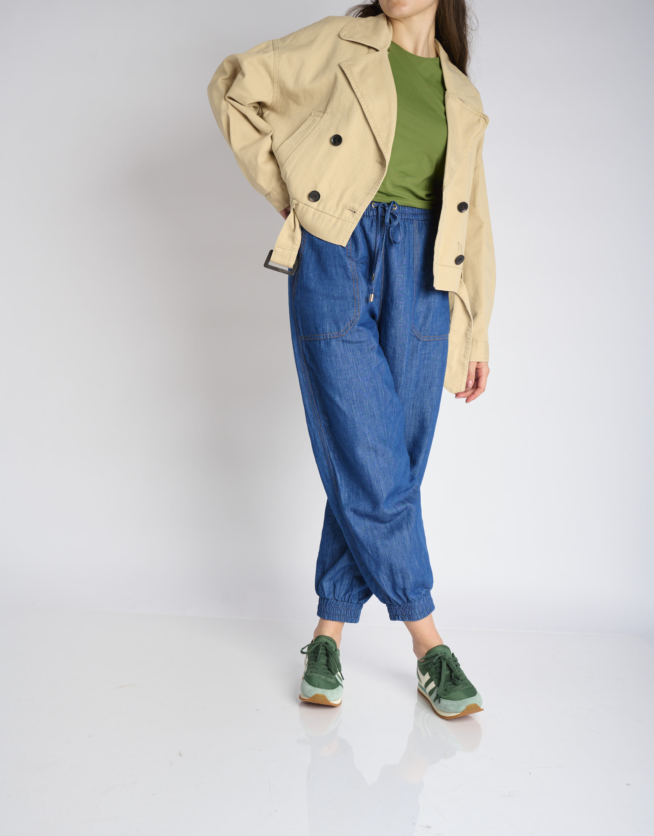 נעלי נשים - Gola - סניקרס DAYTONA CHUTE - ירוק3