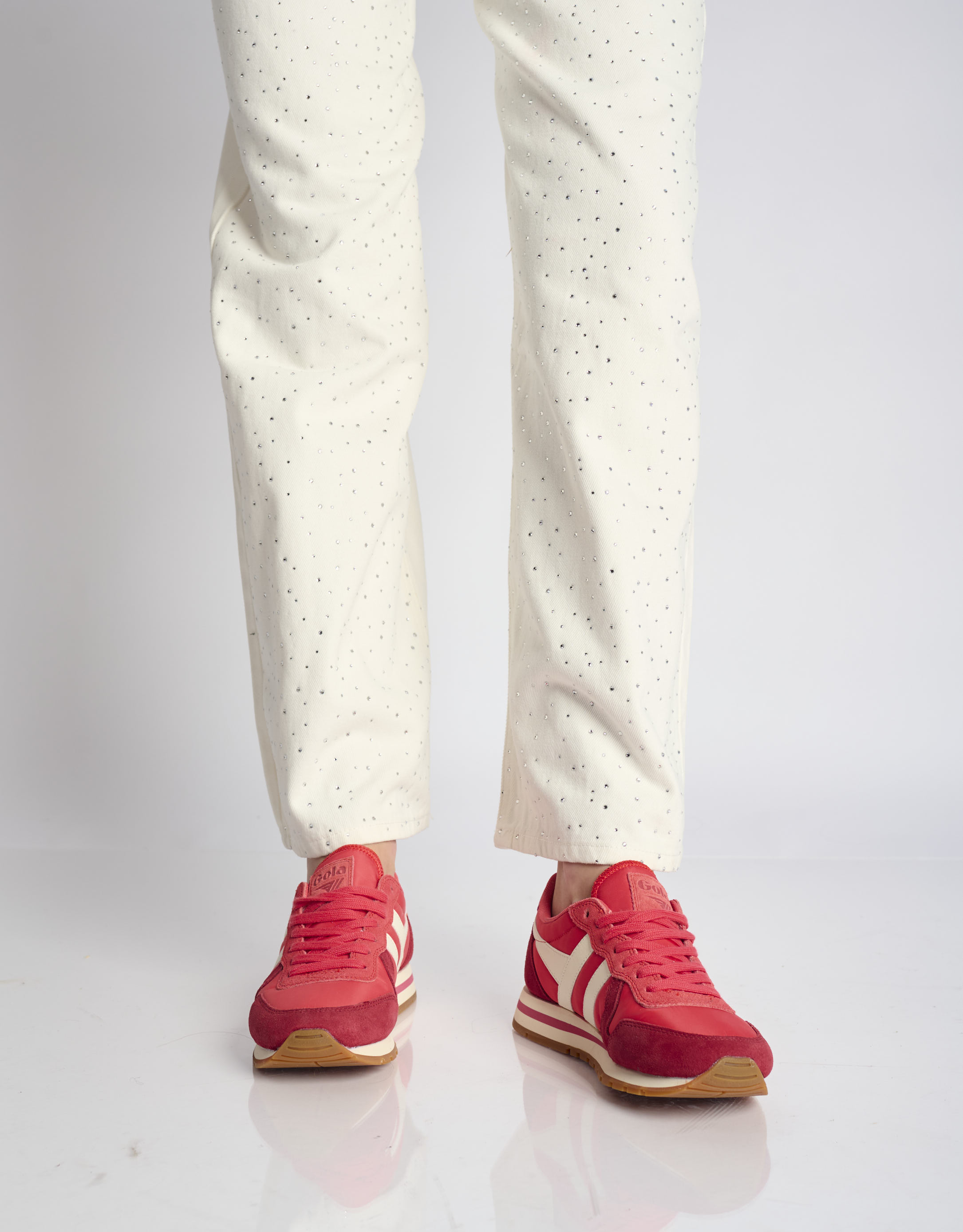 נעלי נשים - Gola - סניקרס DAYTONA CHUTE - קורל4