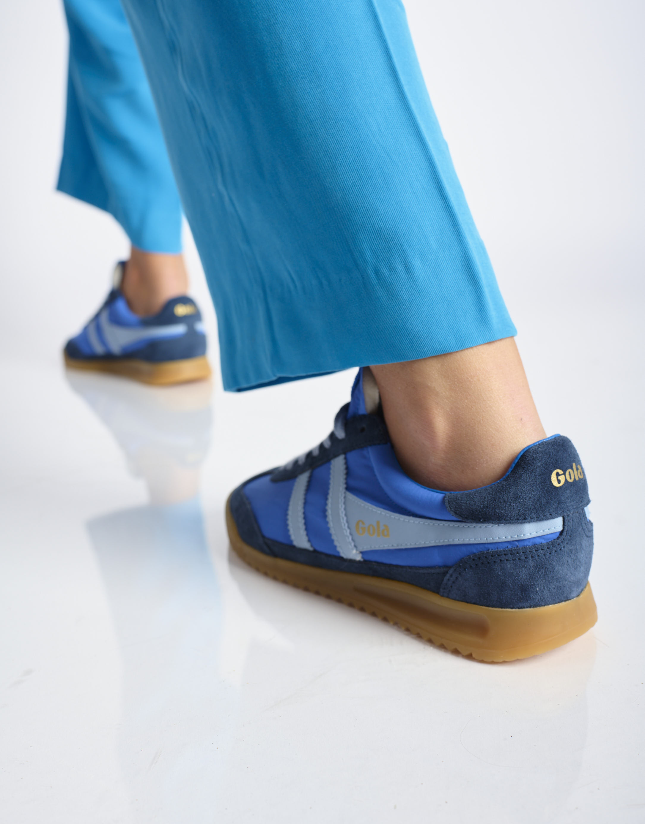 נעלי נשים - Gola - סניקרס צבעוני FIREFLY - כחול4
