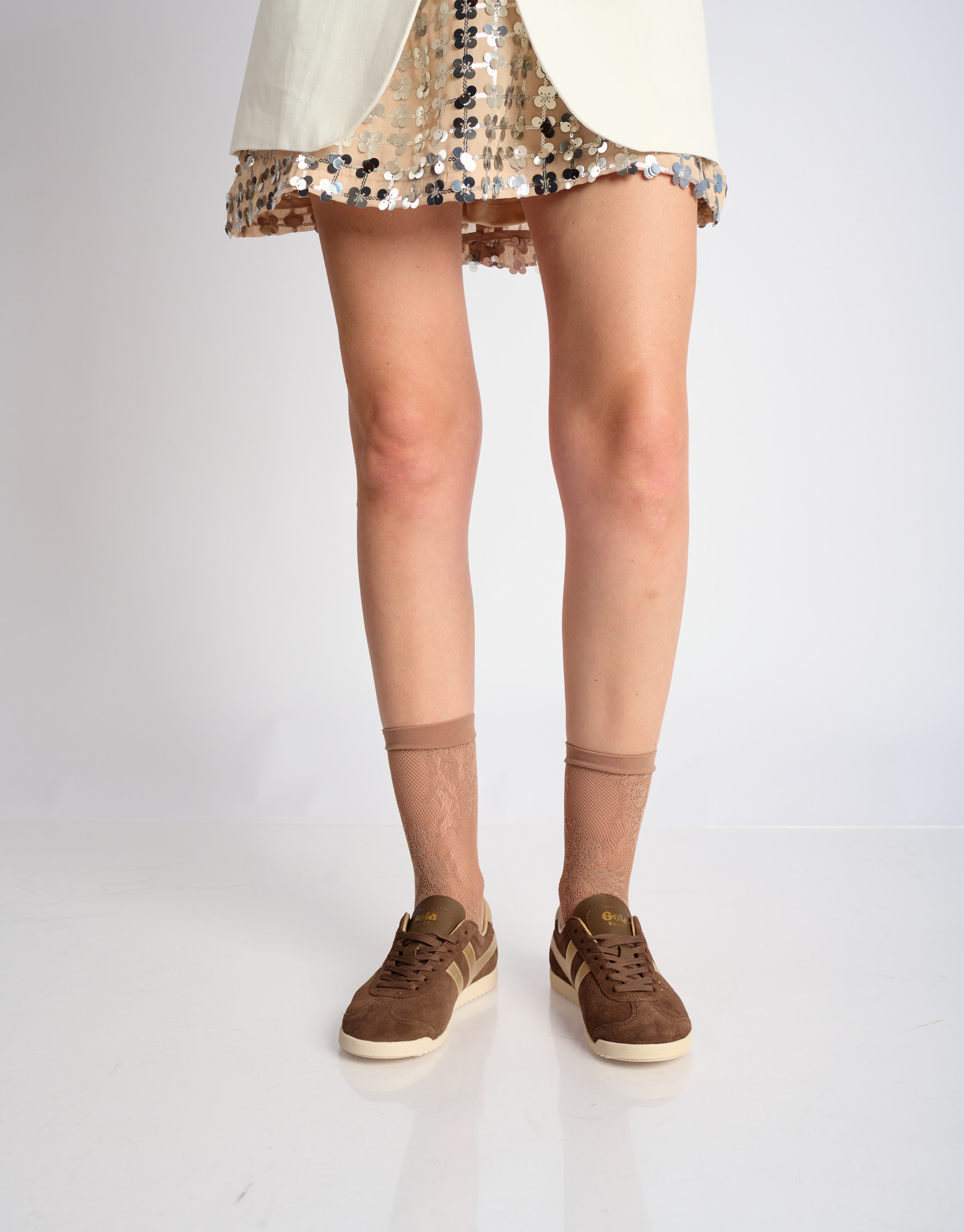 נעלי נשים - Gola - סניקרס BULLET PEARL - חום1