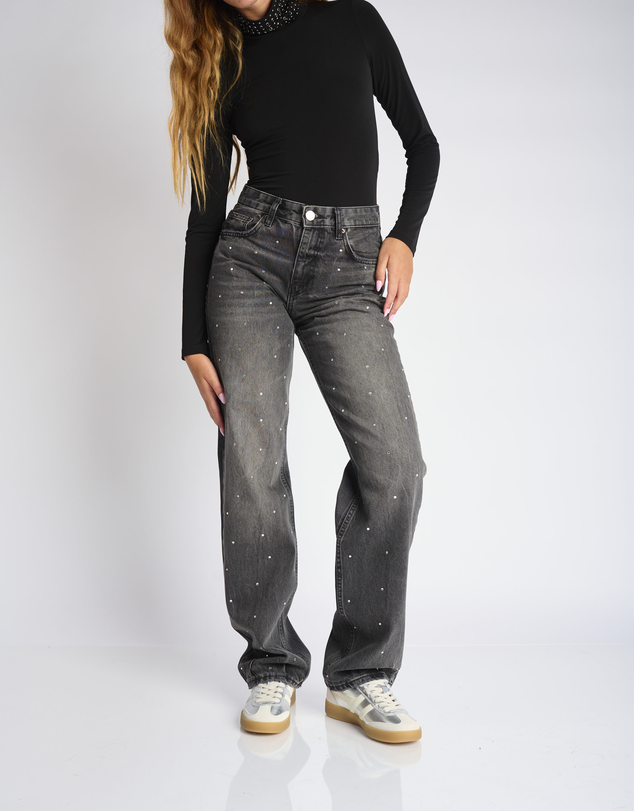 נעלי נשים - Gola - סניקרס מטאלי VIPER - כסף4