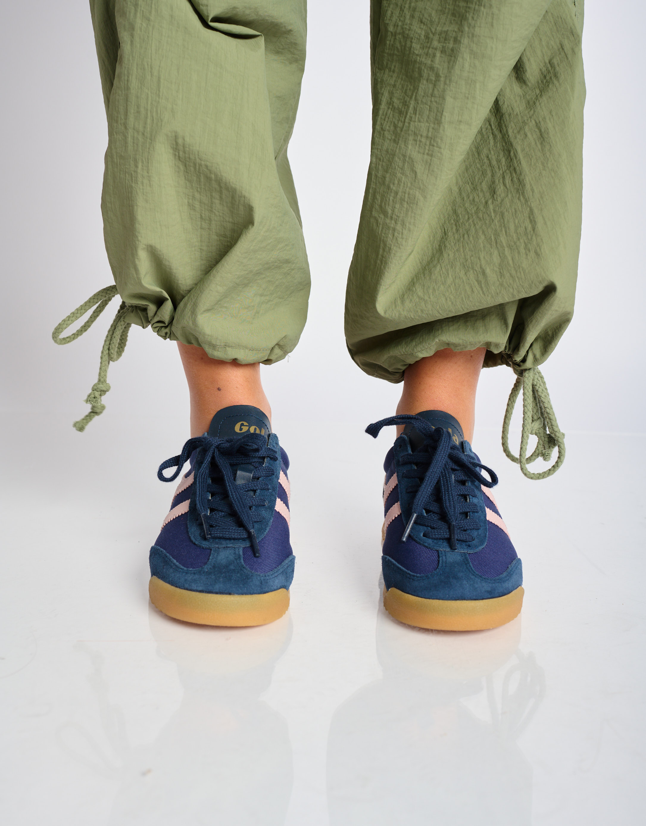 נעלי נשים - Gola - סניקרס TORNADO - כחול   ורוד3