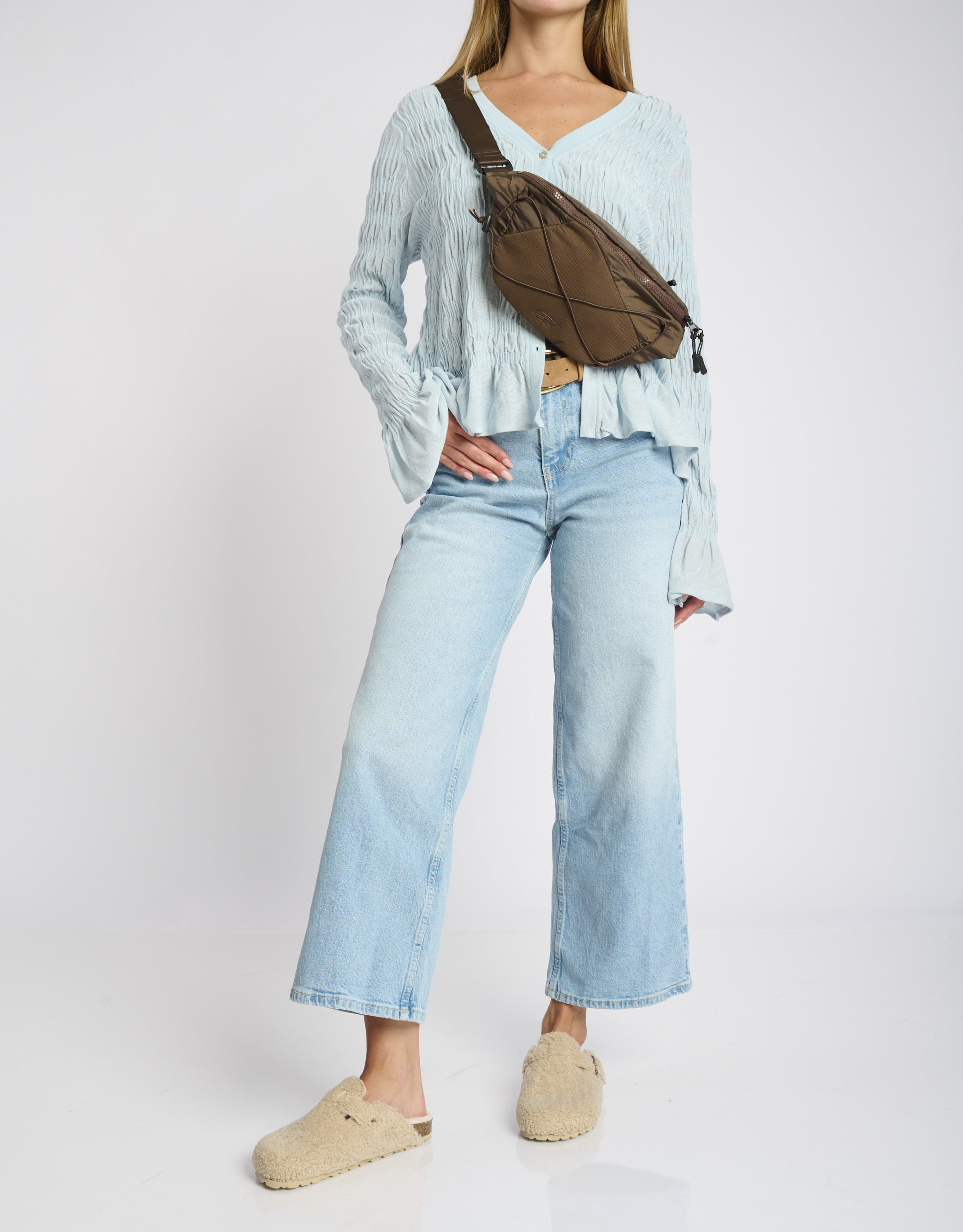 Arkk - תיק פאוצ' ניילון BUMBAG - חום1