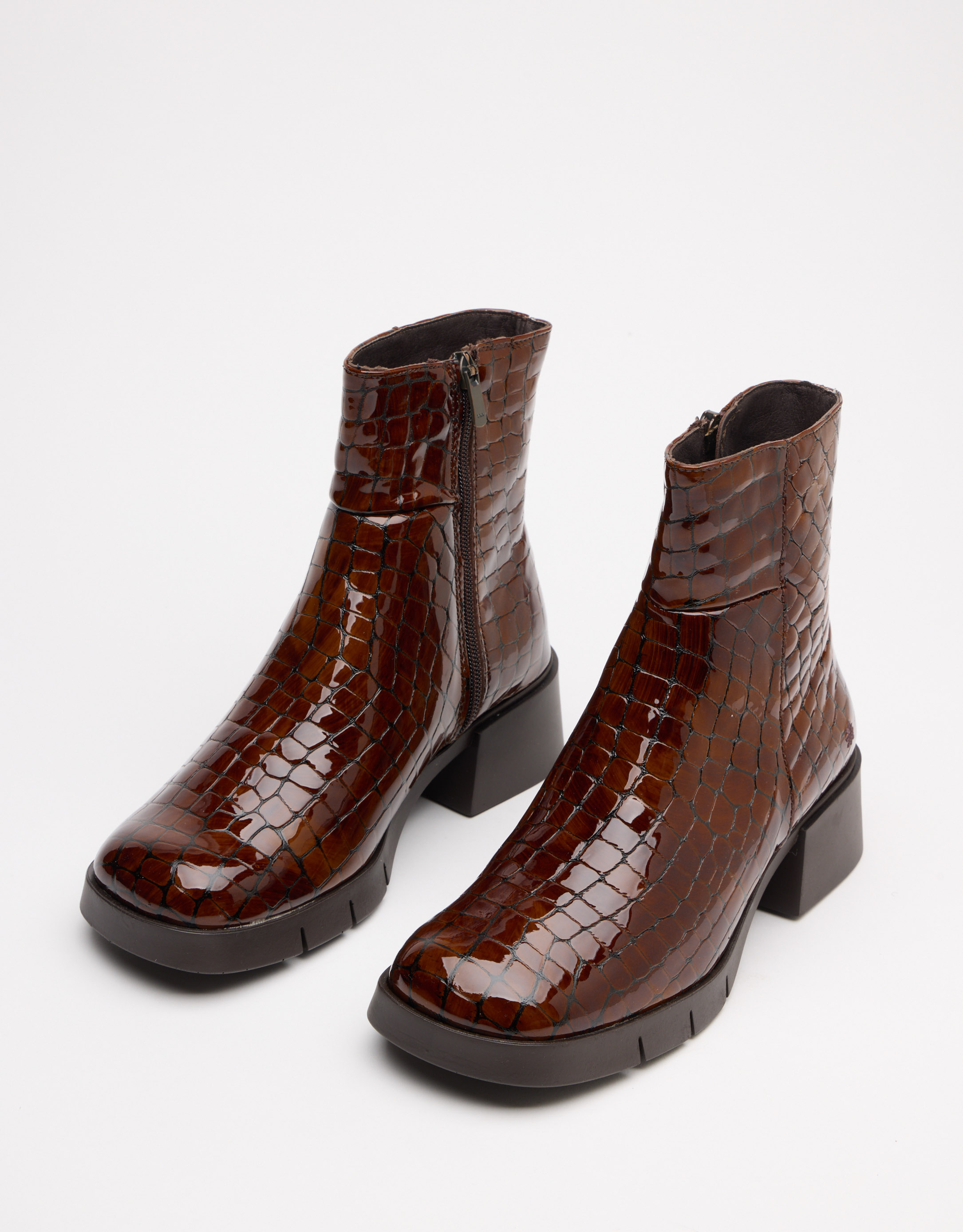 נעלי נשים - Art - מגפונים VARSOVIA - חום2