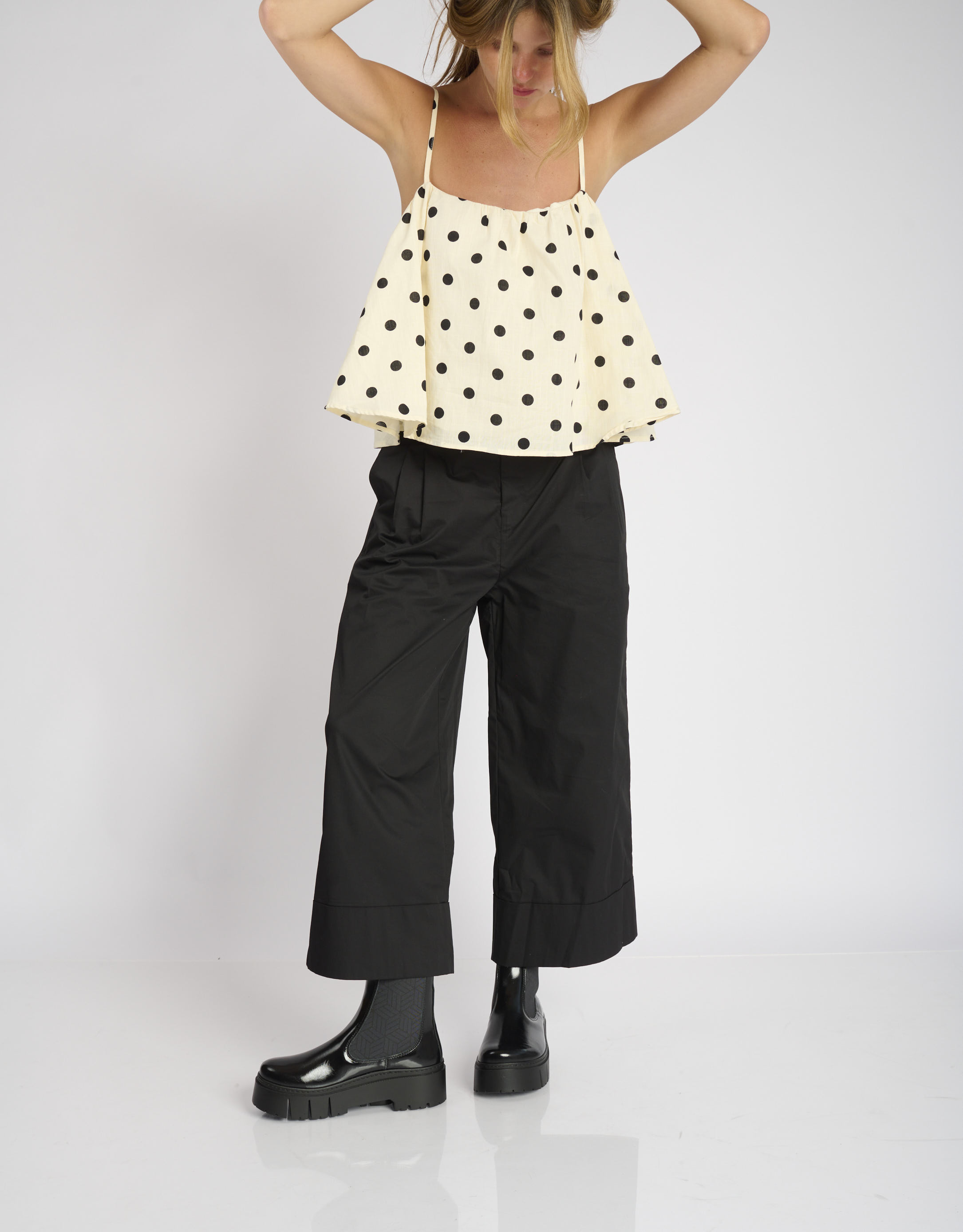 נעלי נשים - Art - מגפוני צ'לסי LEEDS - שחור1