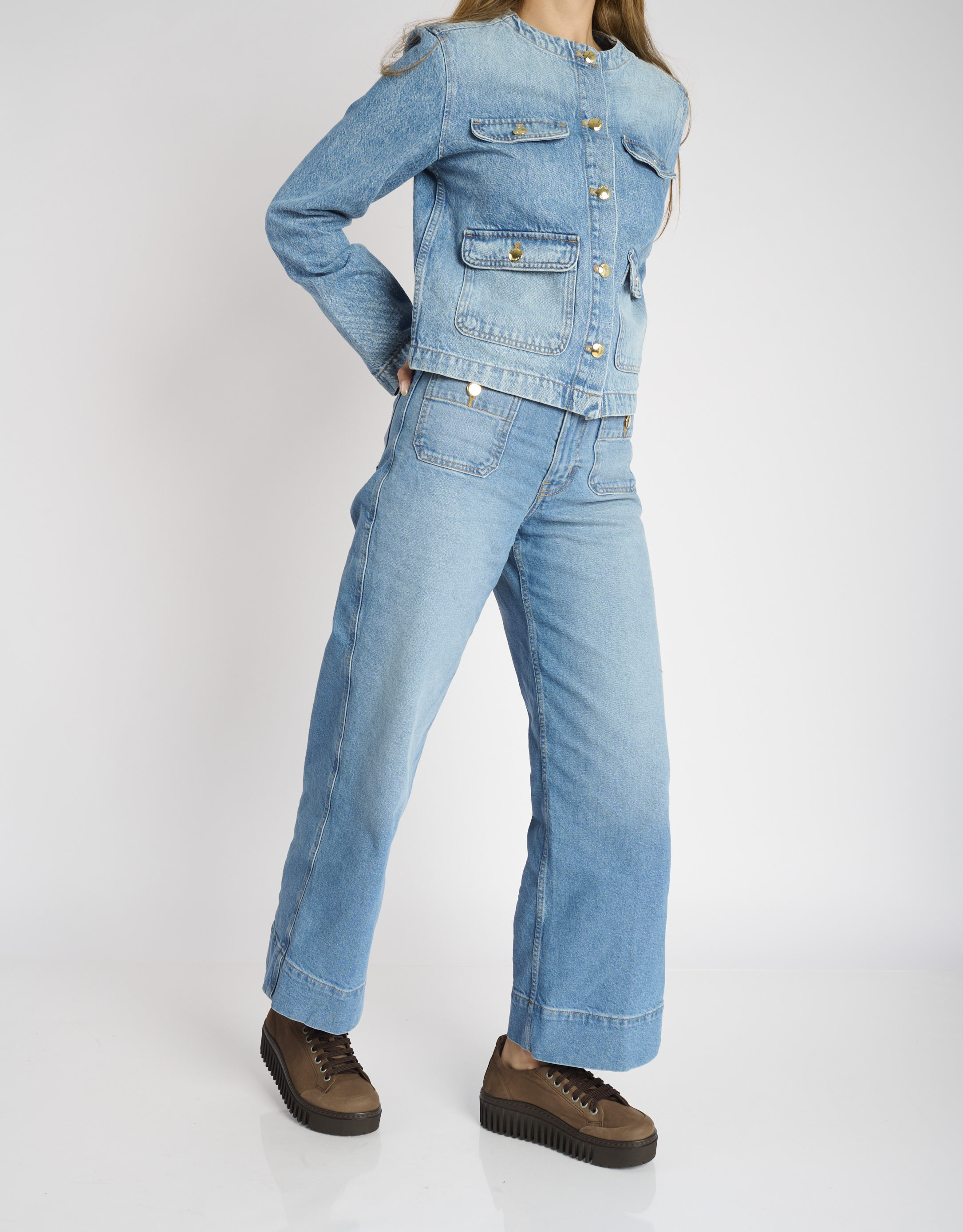 נעלי נשים - Art - נעלי עור שרוכים BRIGHTON - חום2