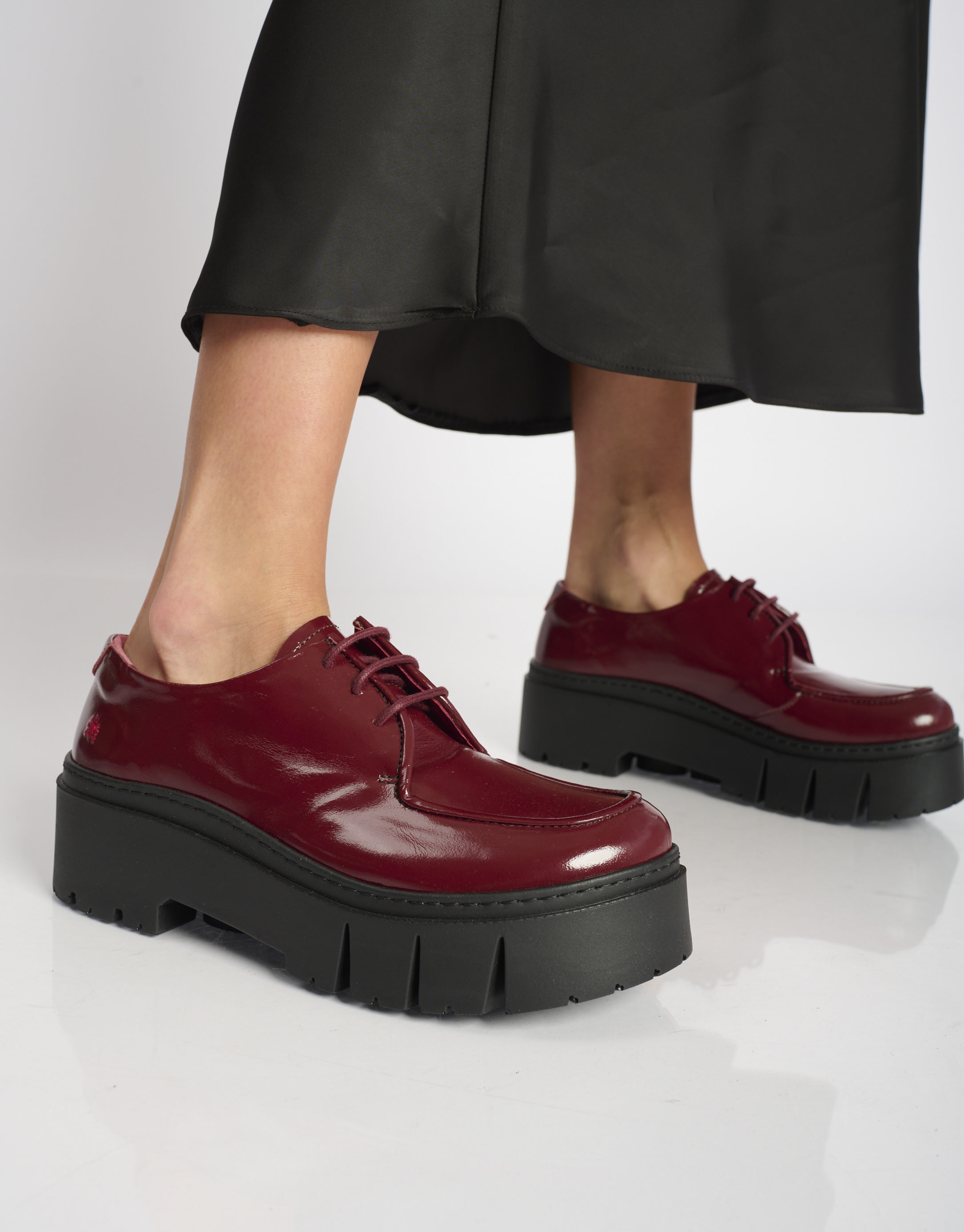 נעלי נשים - Art - נעלי פלטפורמה LEEDS - בורדו2