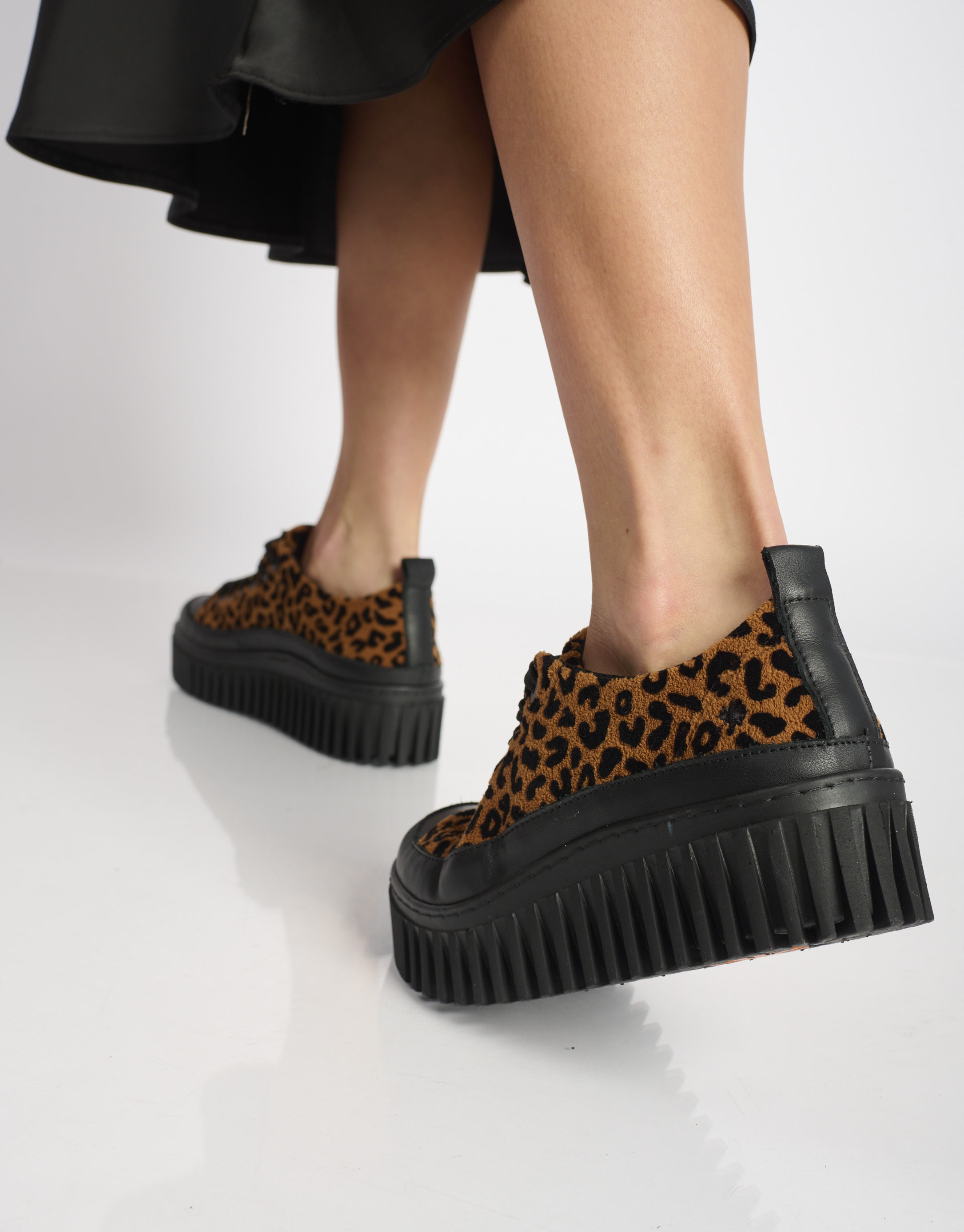 נעלי נשים - Art - נעלי פלטפורמה BRIGHTON - נמר4