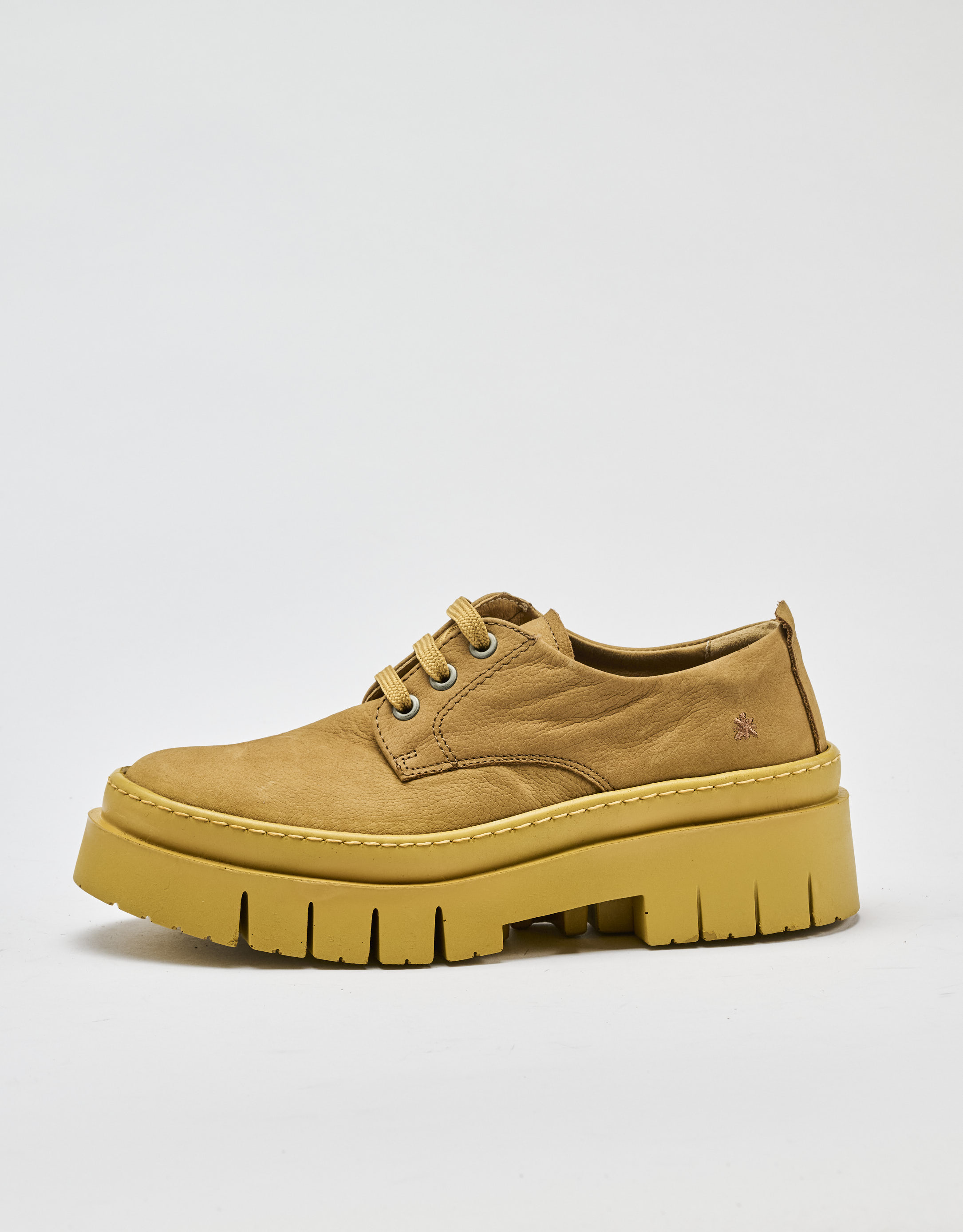 נעלי נשים - Art - נעלי פלטפורמה AMBERES - חרדל3