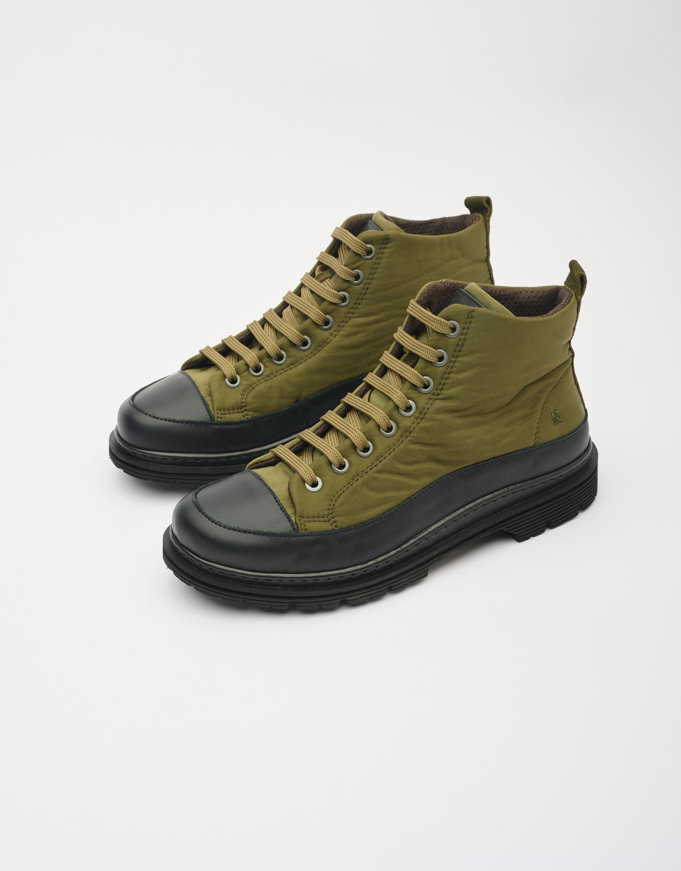 נעלי גברים - Art - נעליים גבוהות BIRMINGHAM - ירוק4