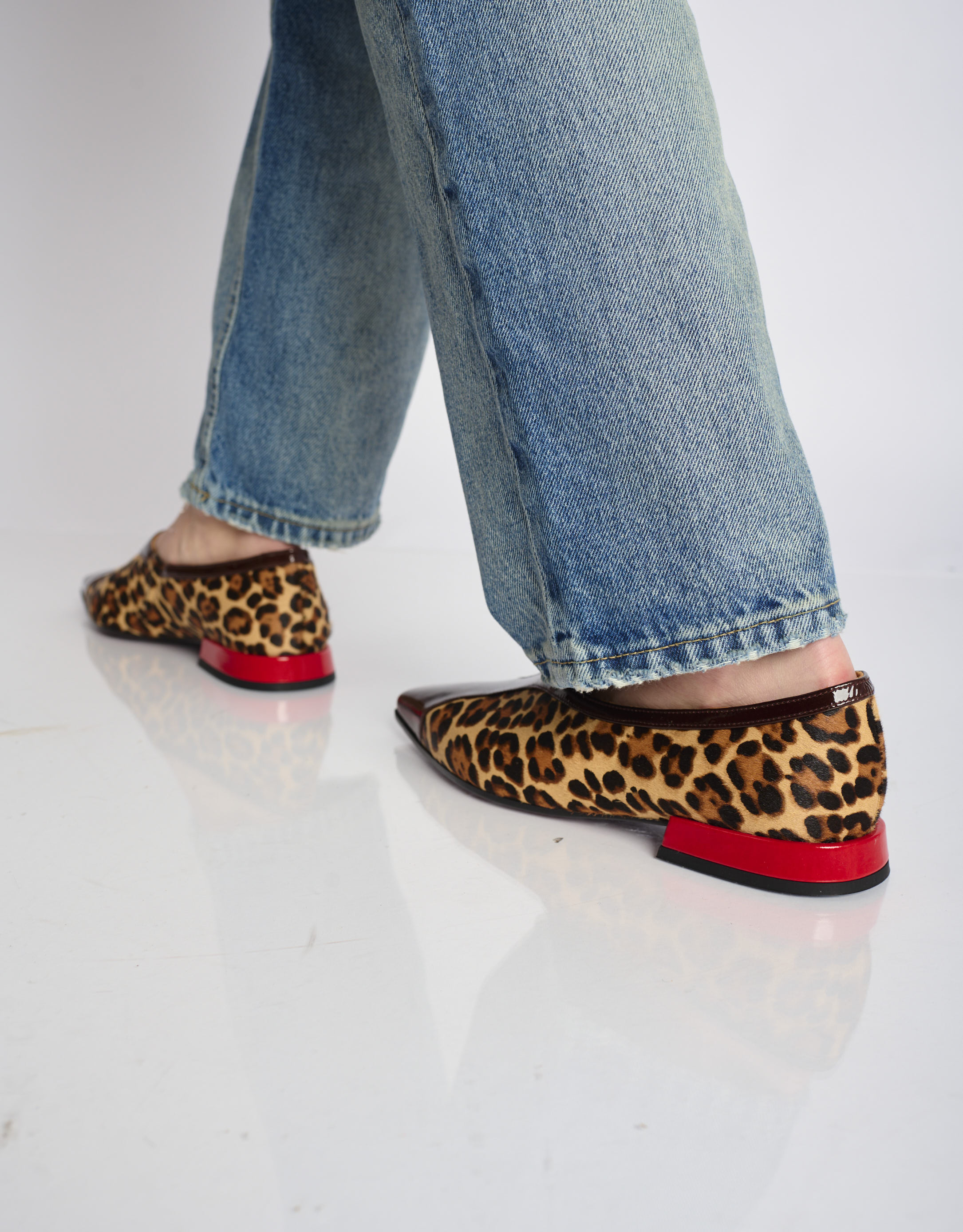 נעלי נשים - Chie Mihara - נעליים שטוחות GIANTE - נמר4