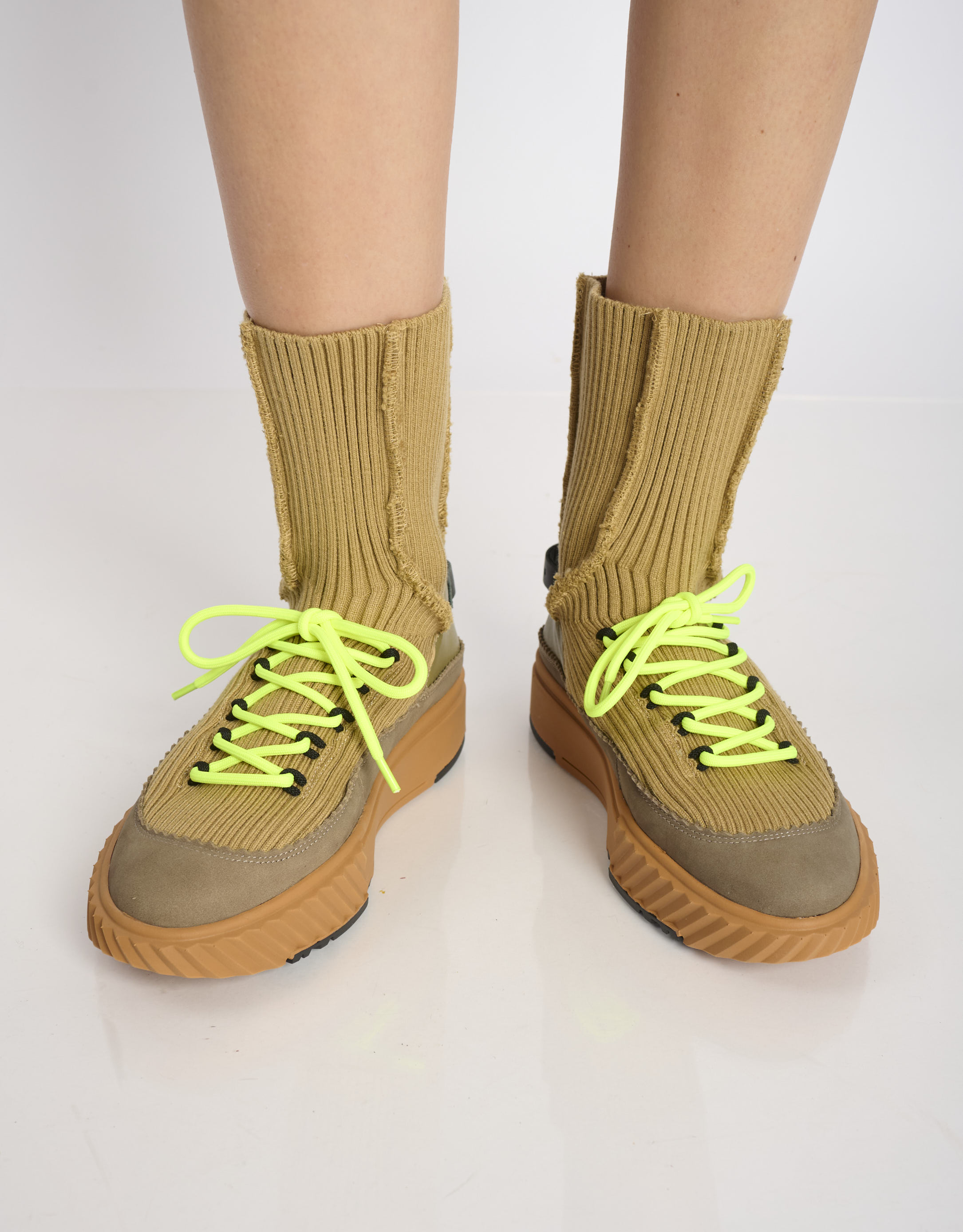 נעלי נשים - 4CCCCEES - מגפיים RAY ASPER - חאקי2