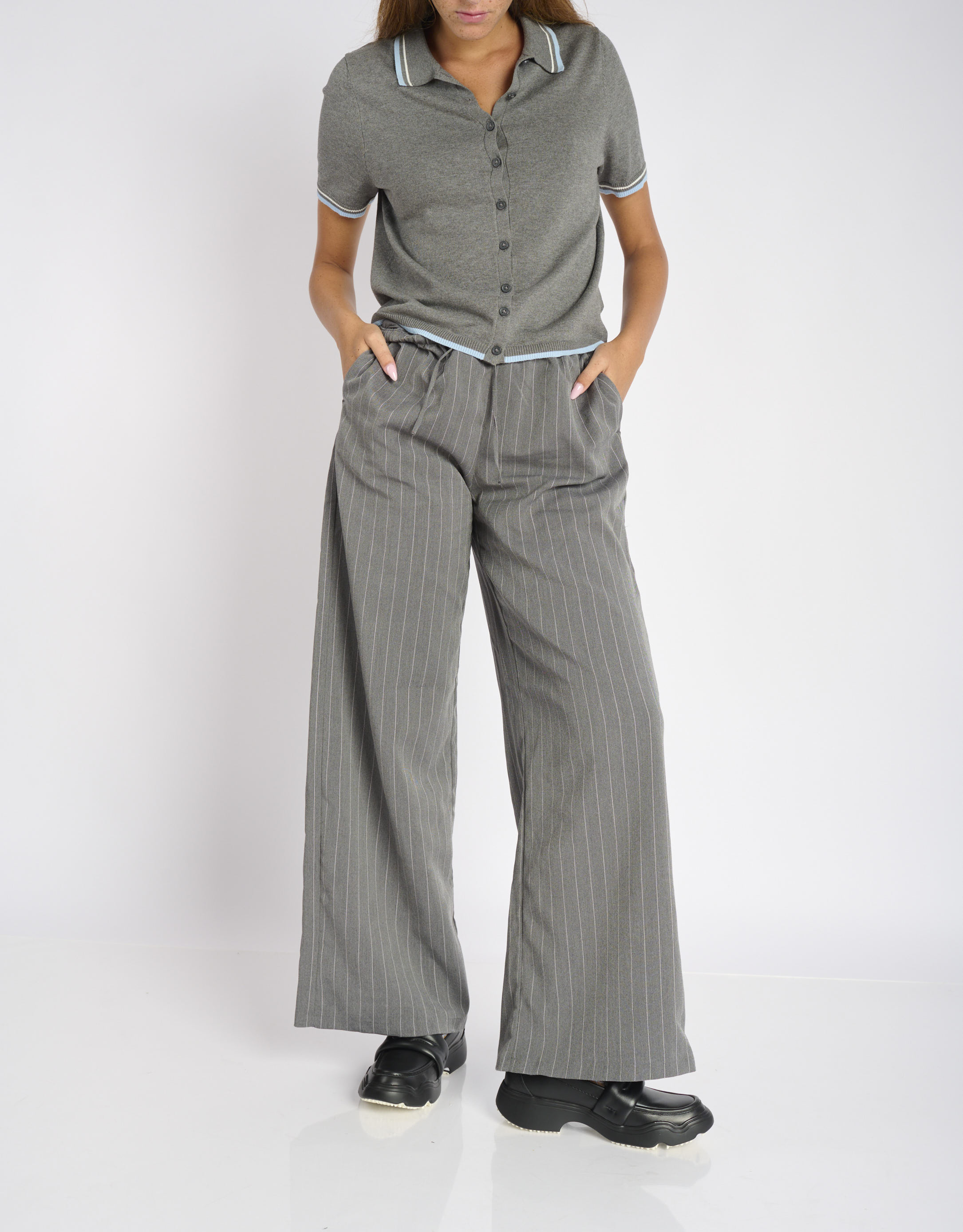 נעלי נשים - 4CCCCEES - נעלי מוקסין SANHO LOA - שחור3