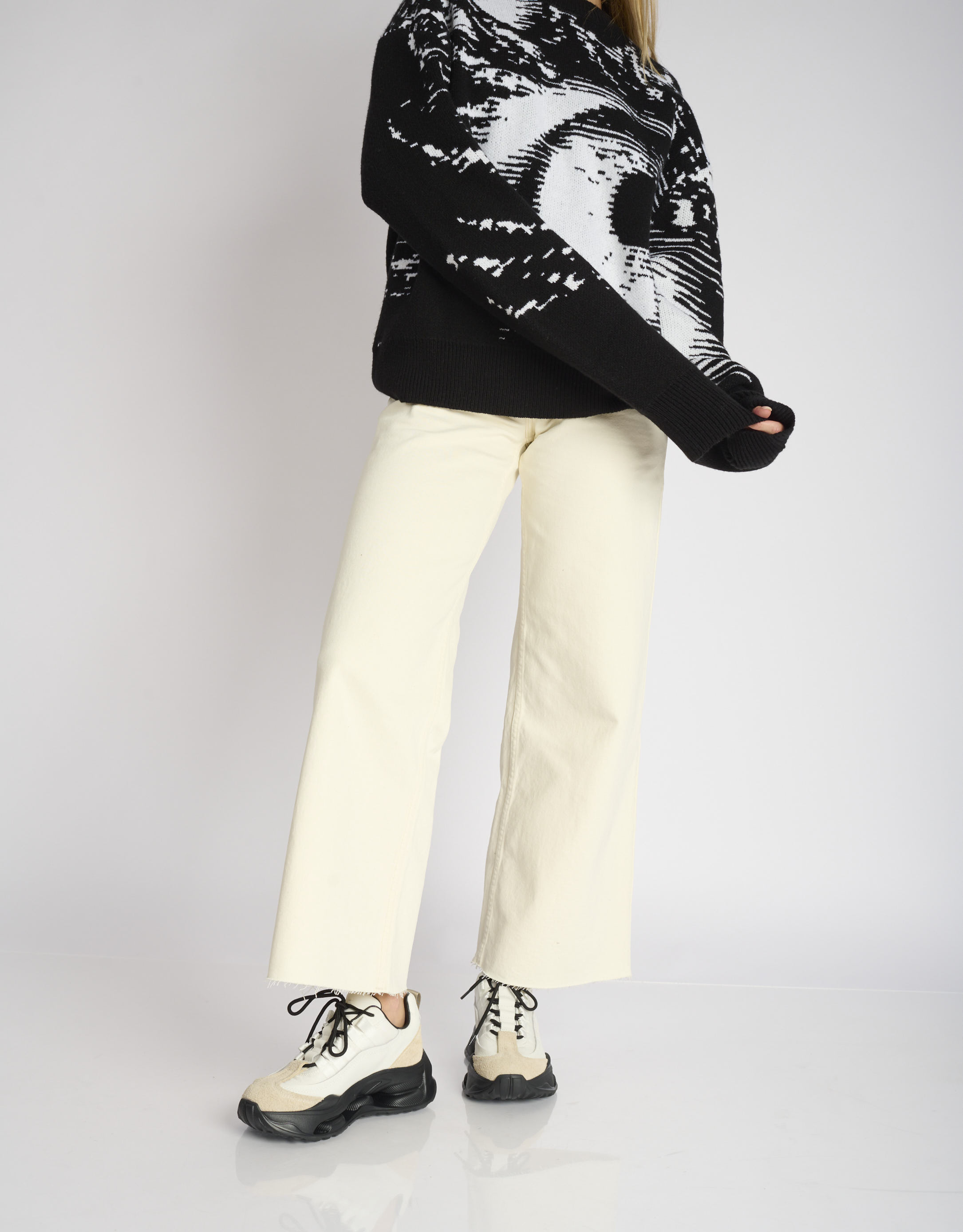 נעלי נשים - Yuko Imanishi - סניקרס SENA - לבן3