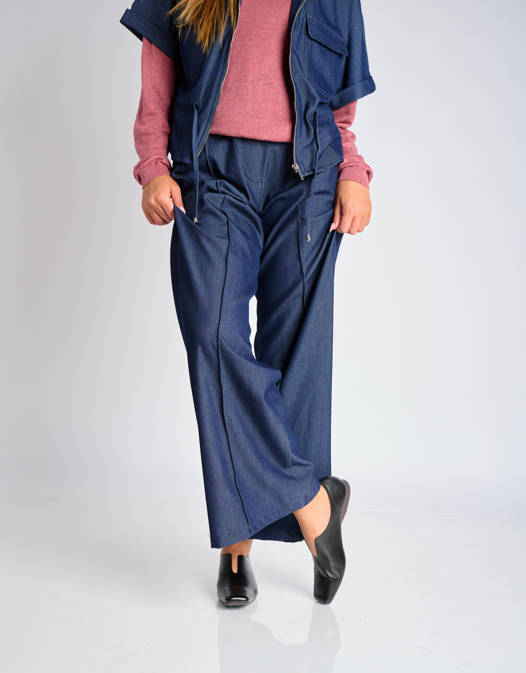 נעלי נשים - Yuko Imanishi - נעליים שטוחות FAN - שחור3