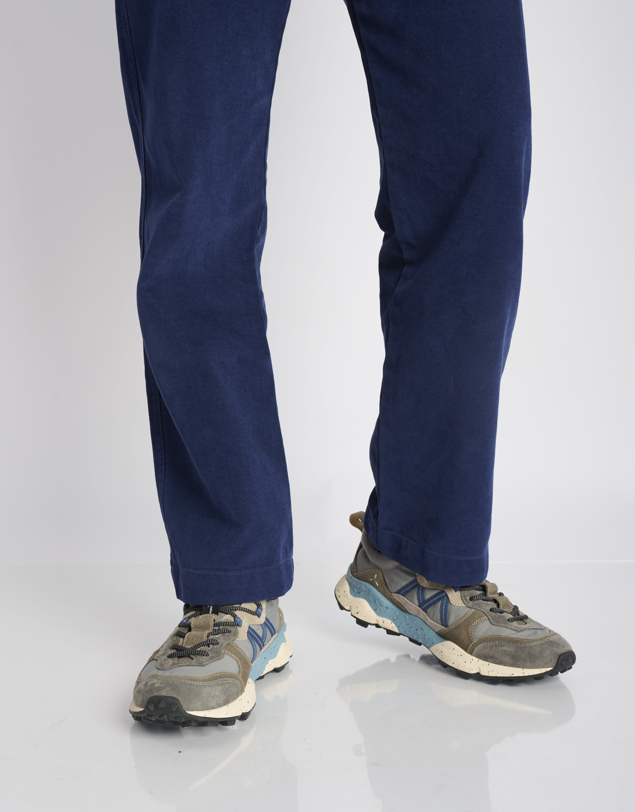 נעלי גברים - Flower Mountain - סניקרס LENZAN - אפור1