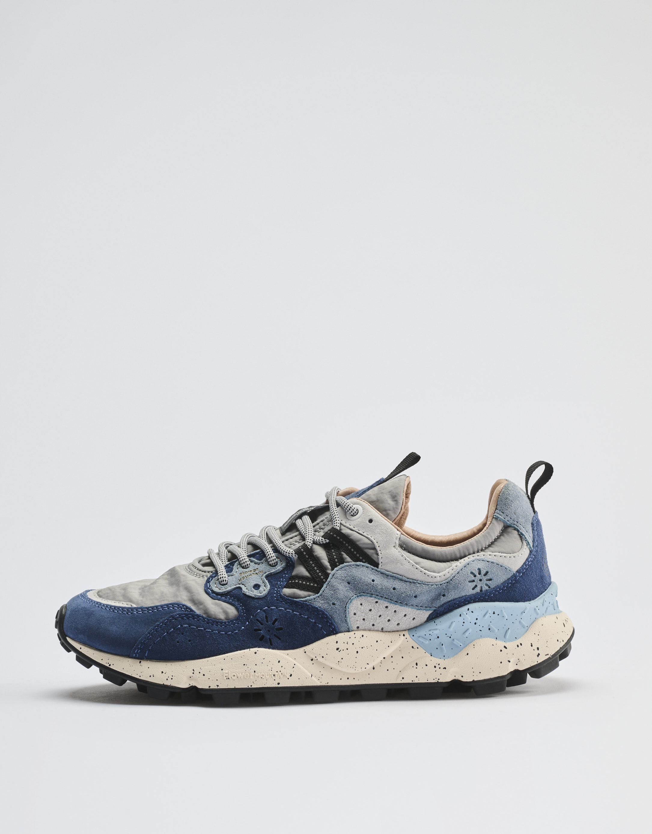 נעלי גברים - Flower Mountain - סניקרס צבעוניות YAMANO - אפור   כחול3