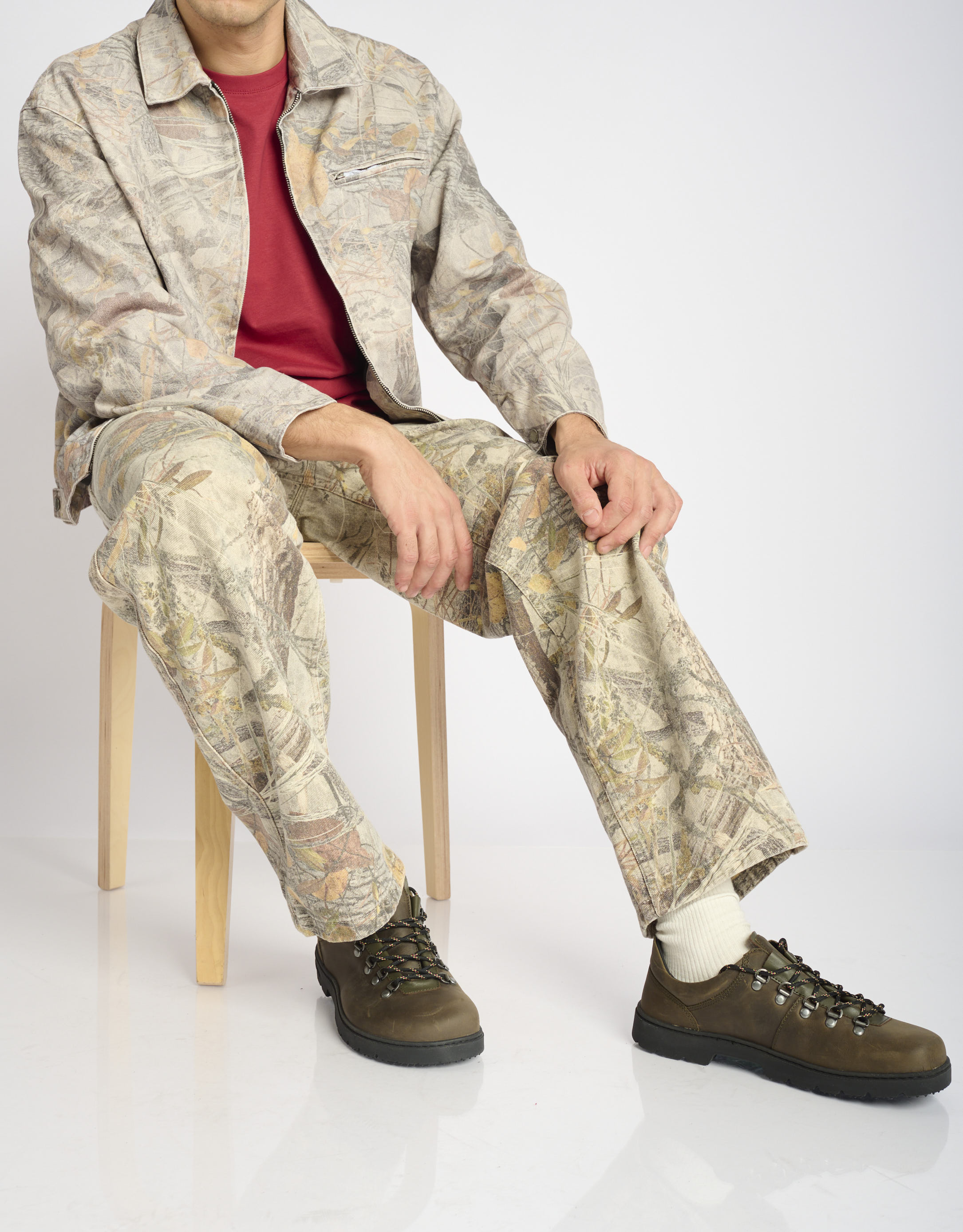 נעלי גברים - El Naturalista - נעלי עור NOMADA - חאקי1