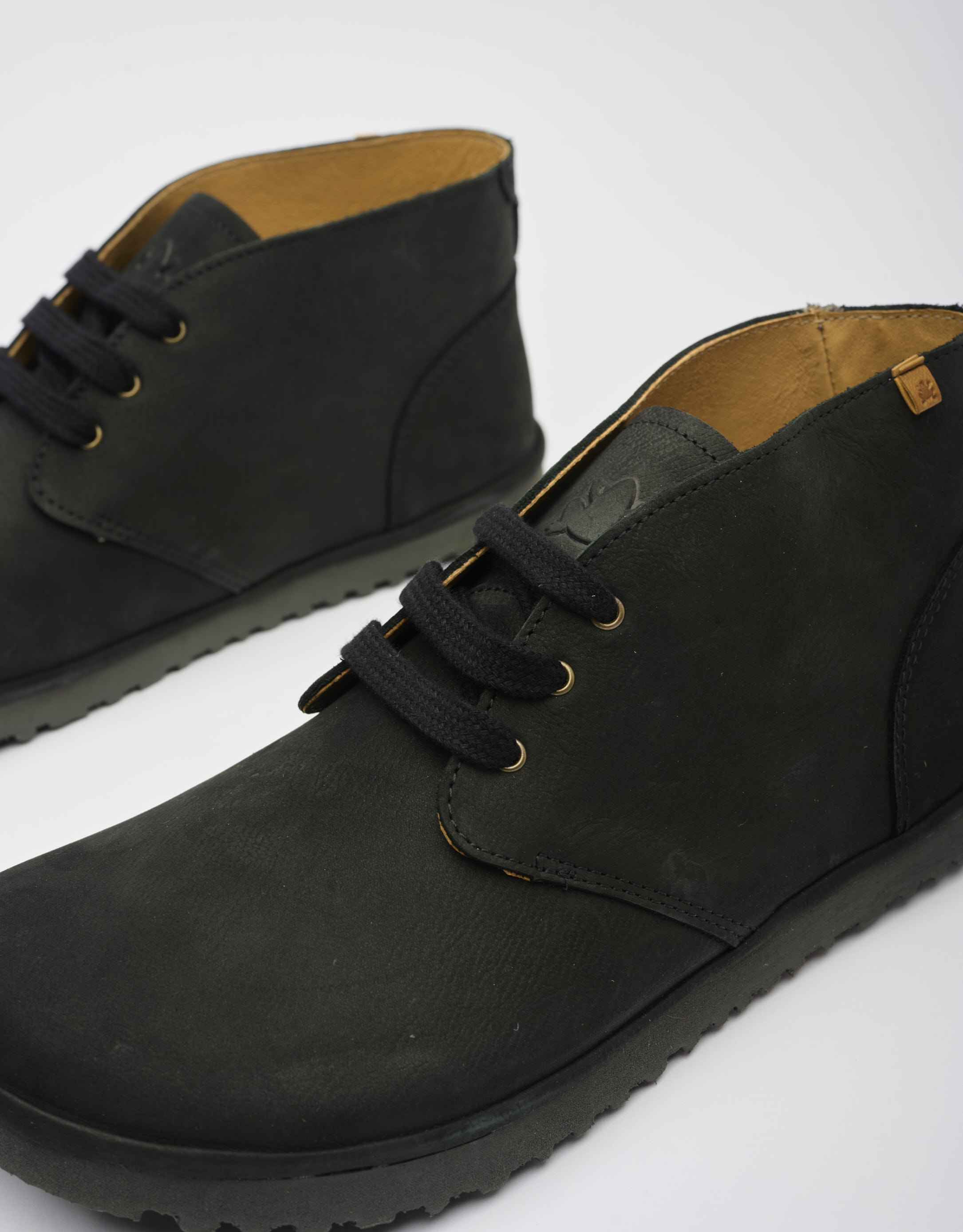 נעלי גברים - El Naturalista - נעלי עור גבוהות TRIBU - שחור2