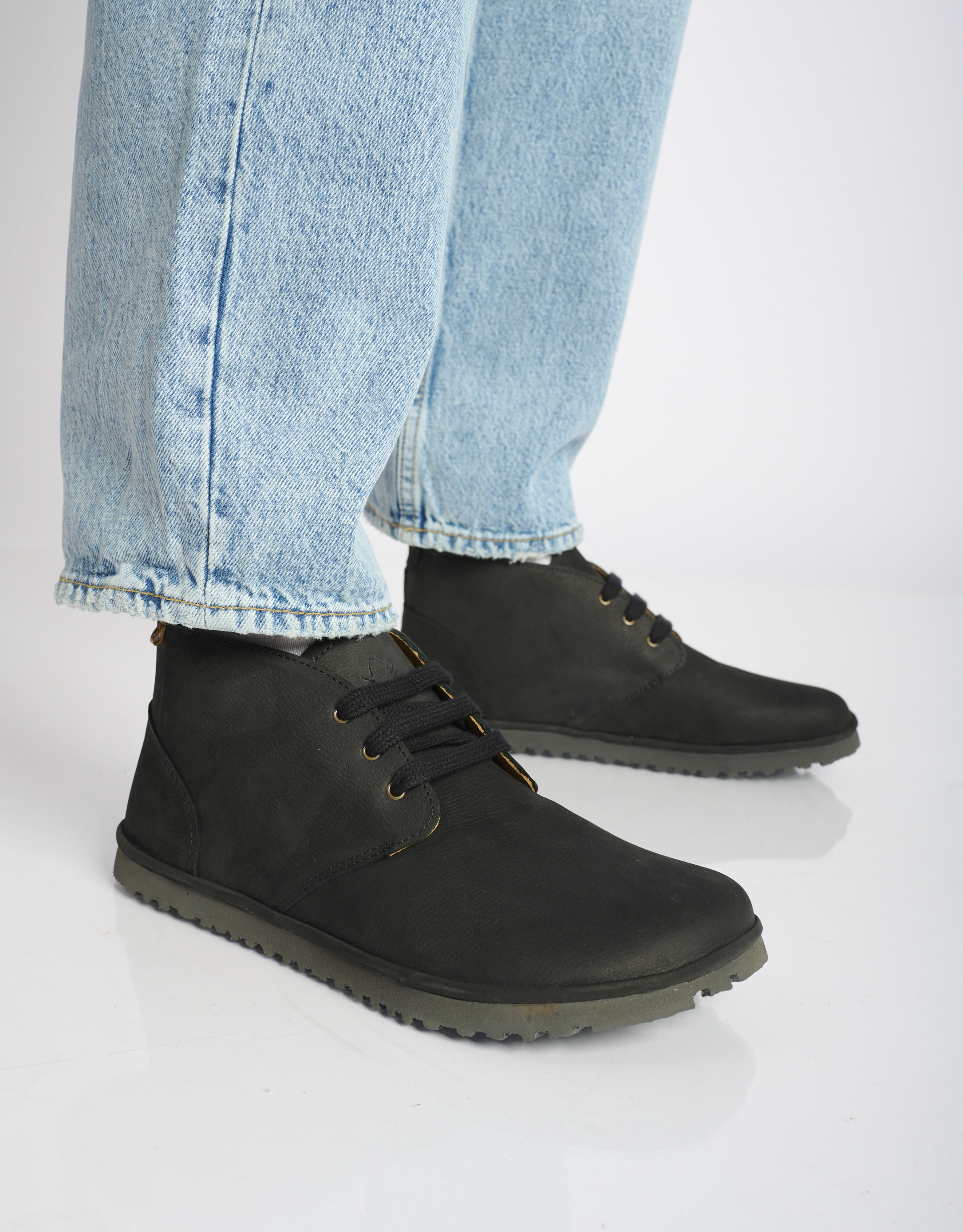 נעלי גברים - El Naturalista - נעלי עור גבוהות TRIBU - שחור3