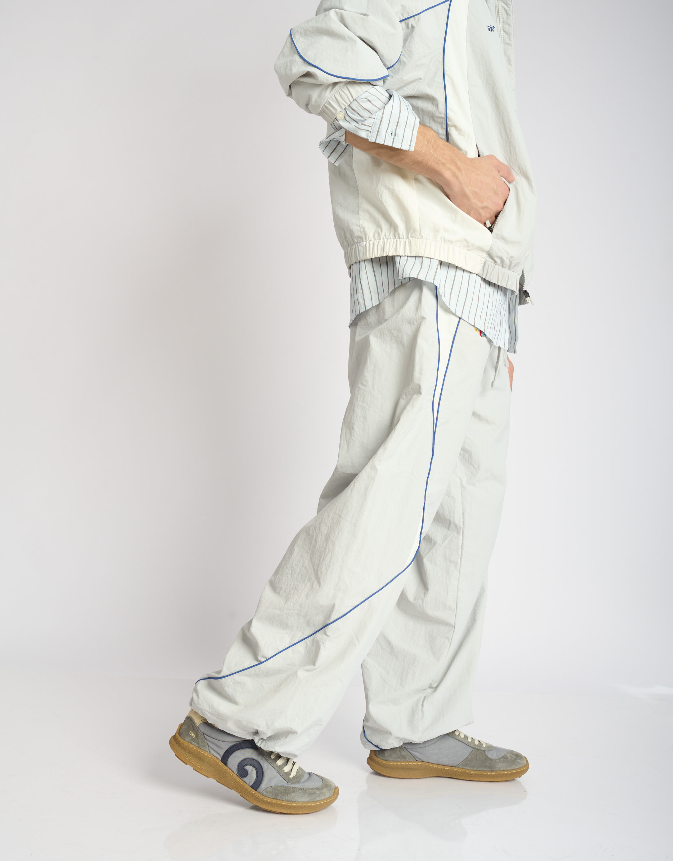 נעלי גברים - El Naturalista - סניקרס OROEL - אפור2