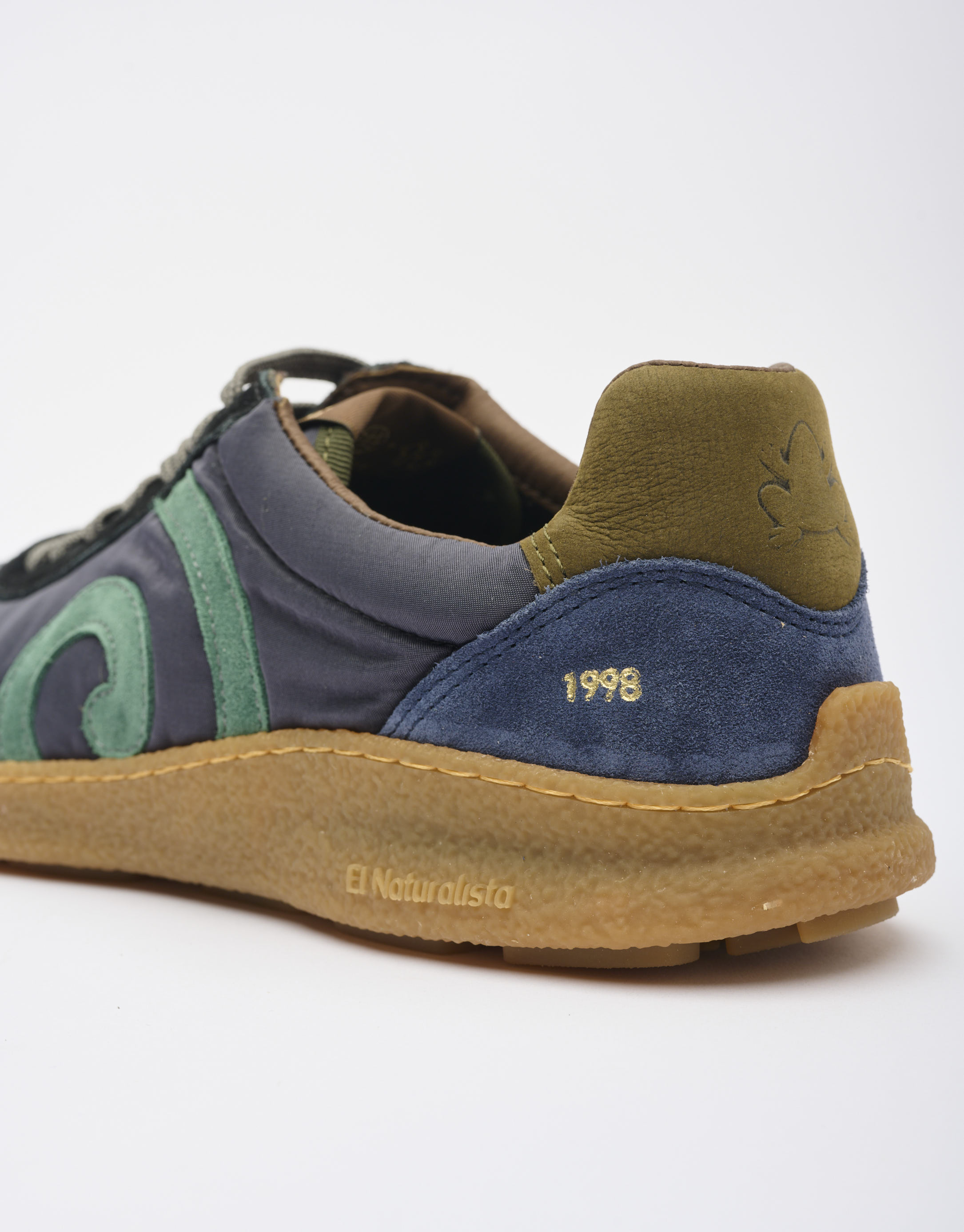 נעלי גברים - El Naturalista - סניקרס OROEL - שחור חום3