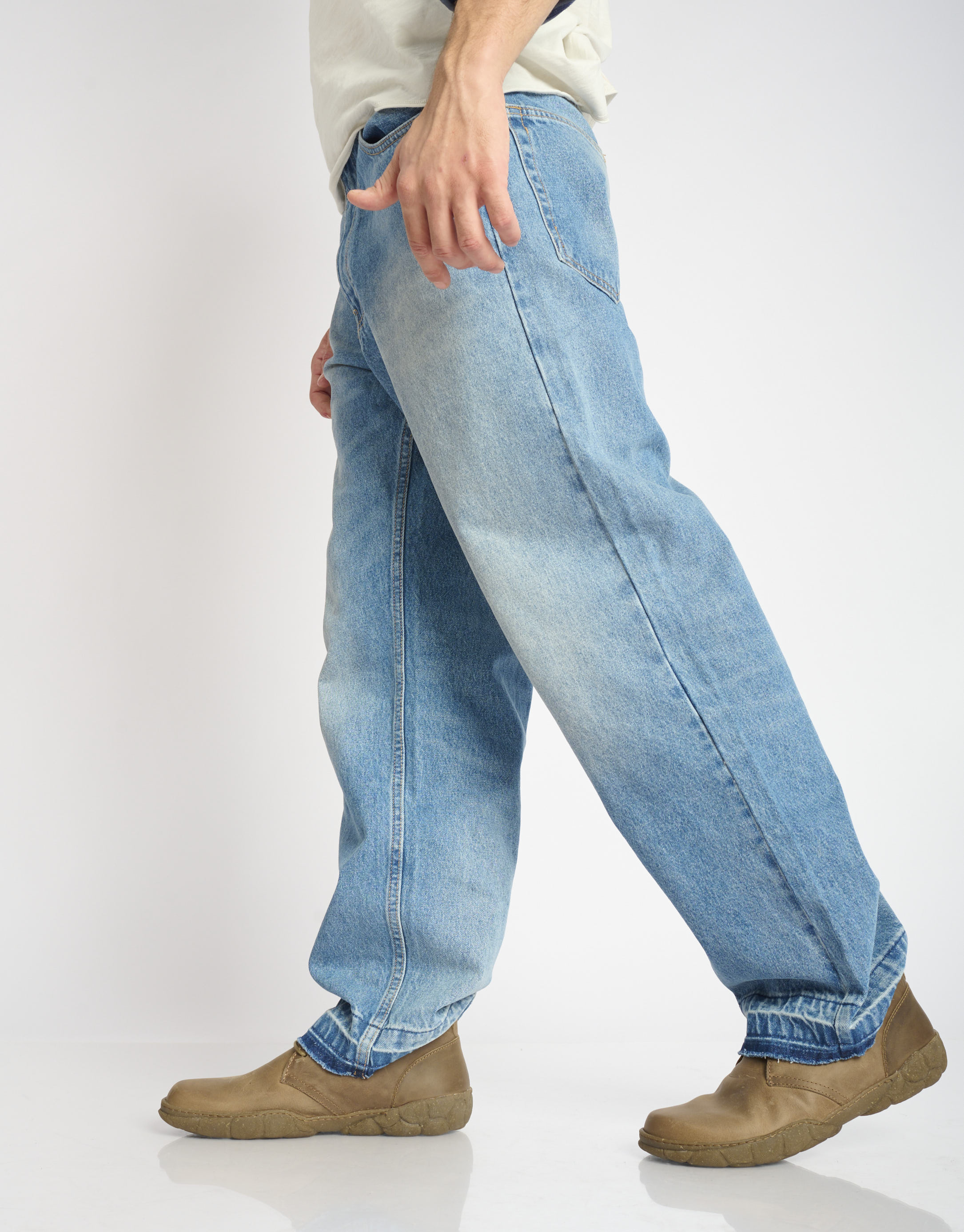 נעלי גברים - El Naturalista - נעלי עור גבוהות TURTLE - אפור חום1