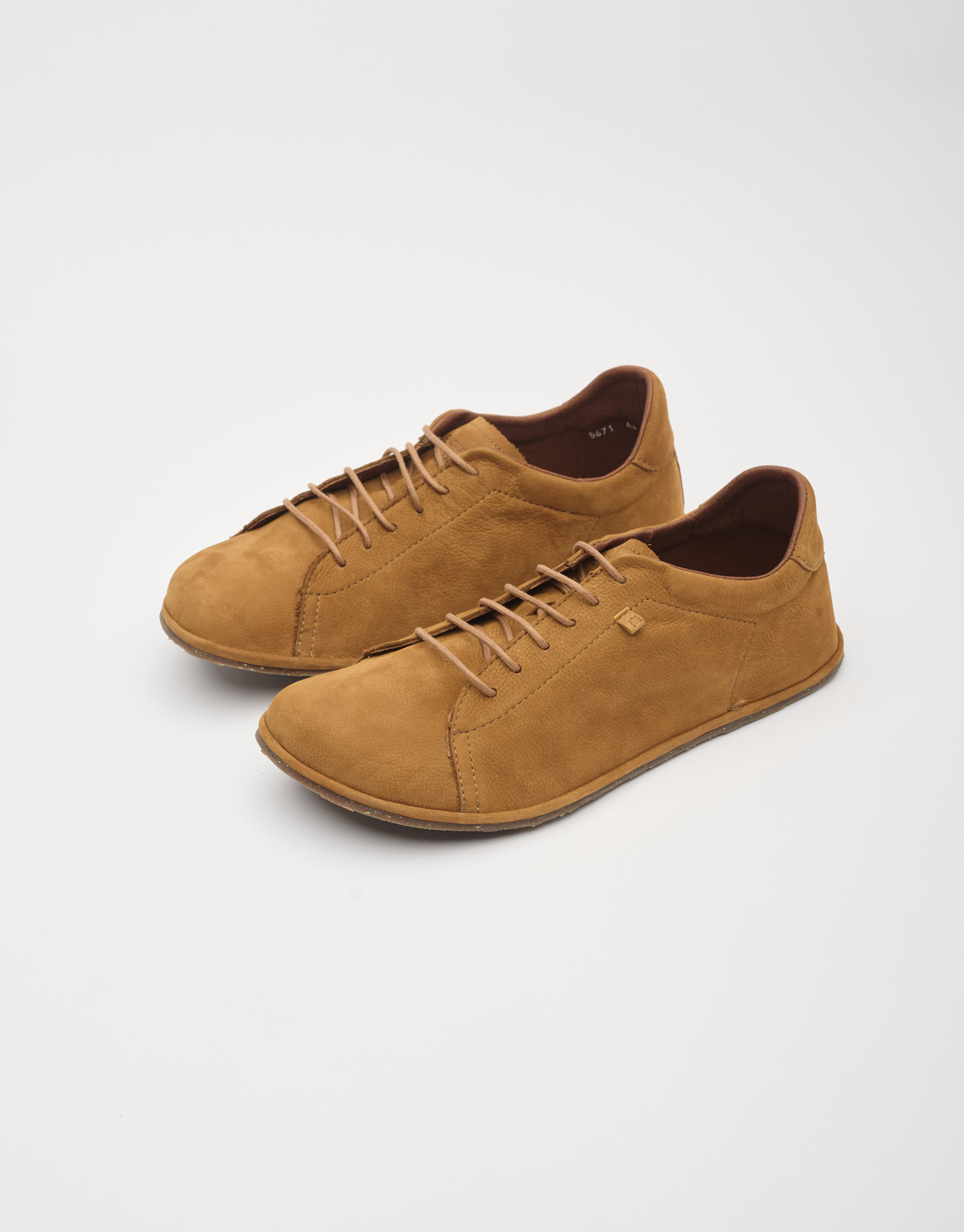 נעלי גברים - El Naturalista - נעלי עור BARE - קוניאק1