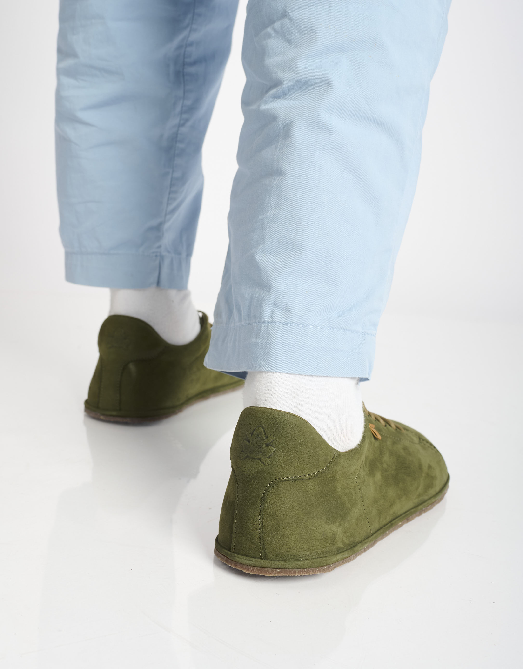 נעלי גברים - El Naturalista - נעלי עור BARE - חאקי4