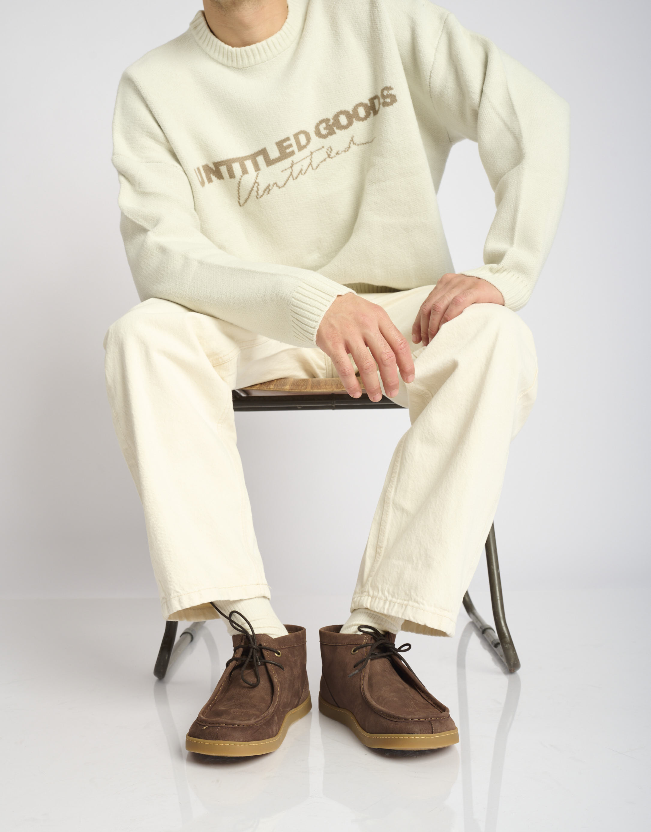 נעלי גברים - El Naturalista - נעלי עור גבוהות ORIGEN - חום כהה1