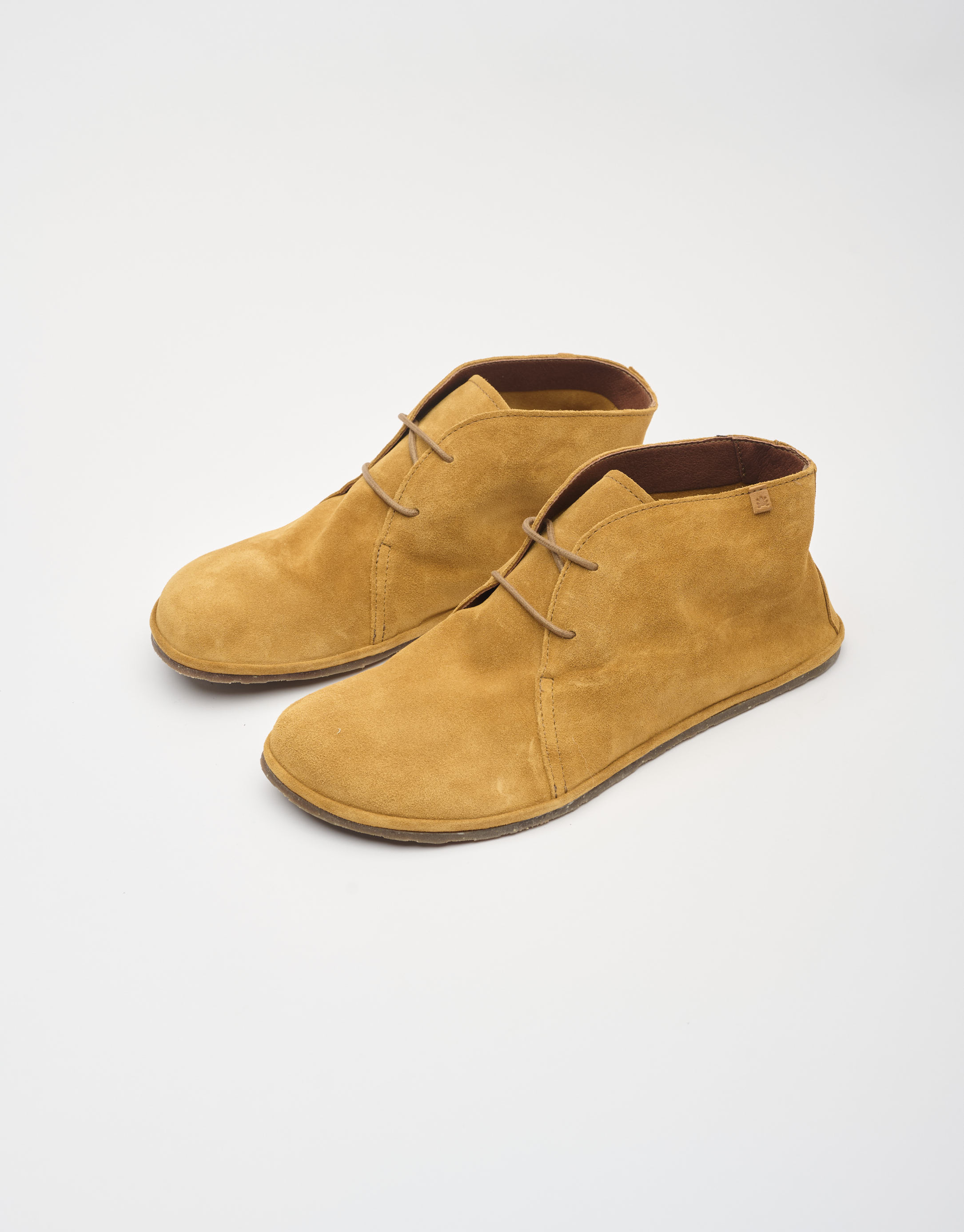 נעלי גברים - El Naturalista - נעלי זמש גבוהות BARE - קאמל4