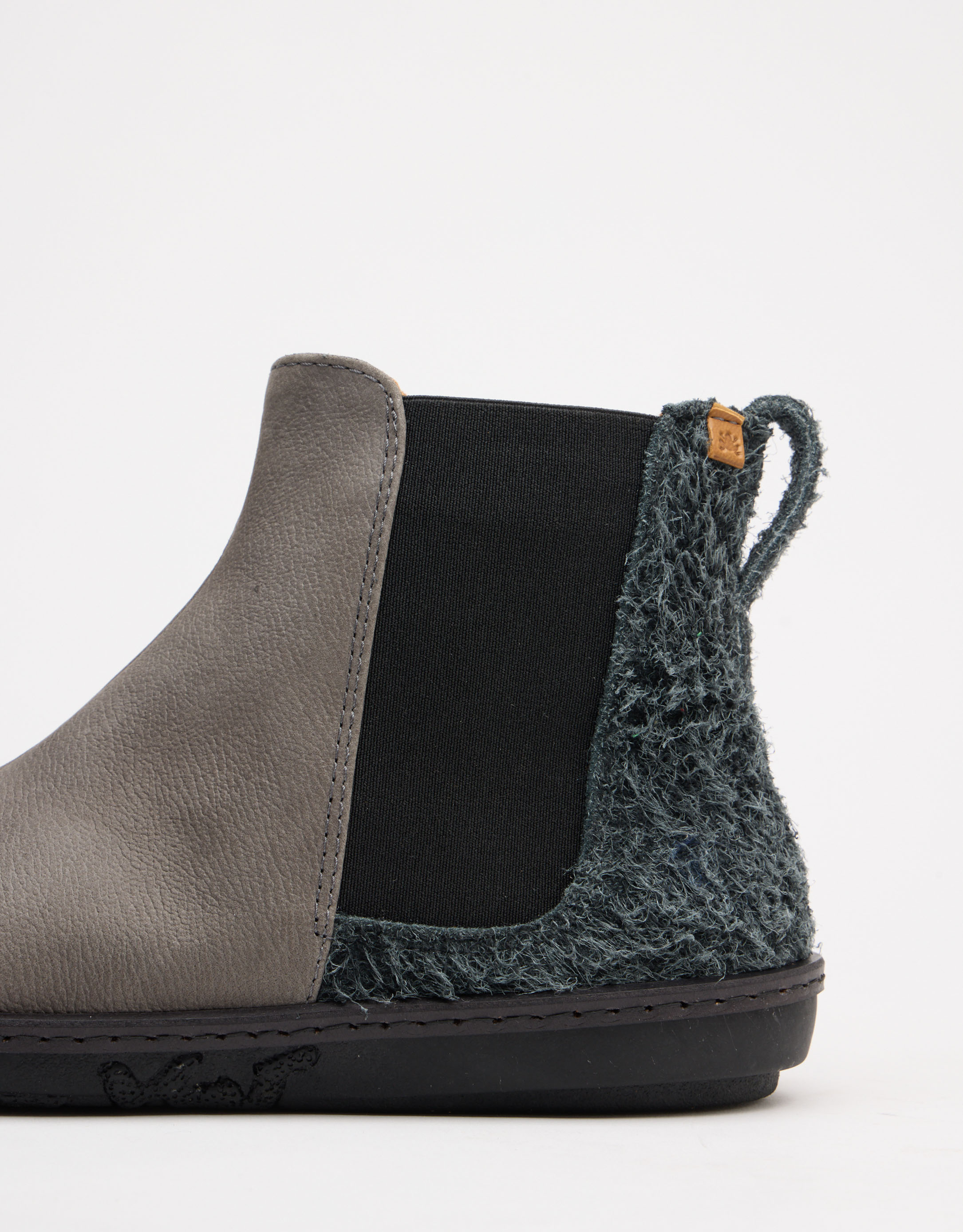 נעלי נשים - El Naturalista - מגפונים משולבים CORAL - אפור1