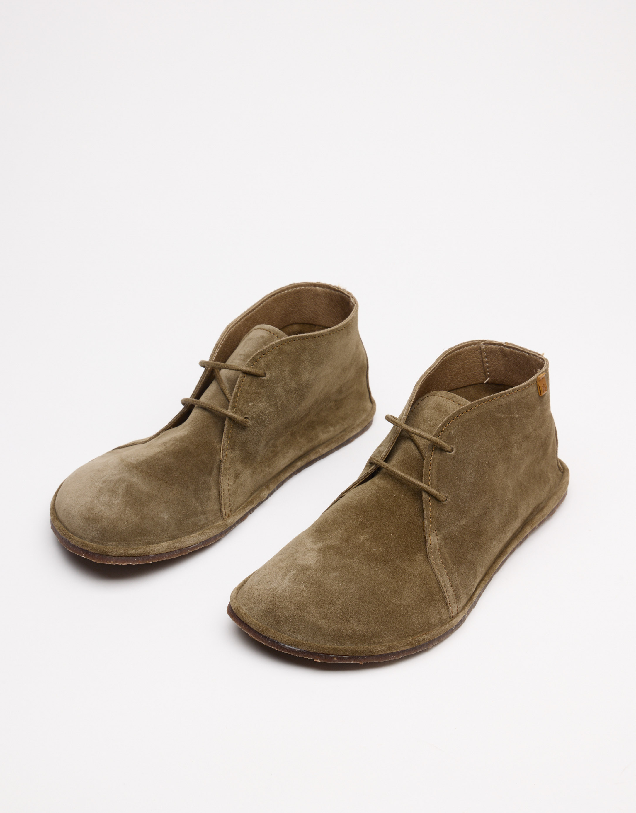 נעלי נשים - El Naturalista - נעלי זמש BARE - חום2