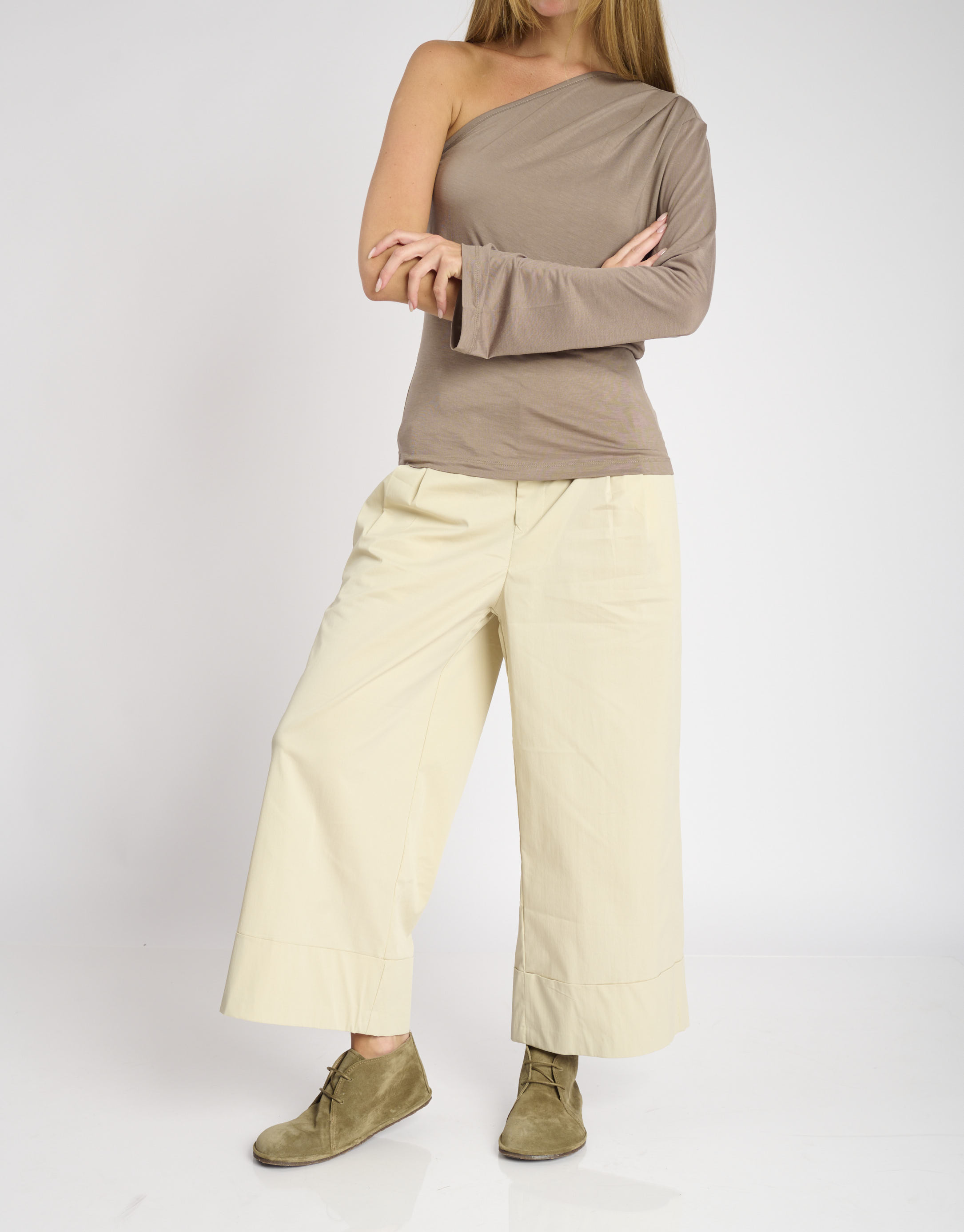 נעלי נשים - El Naturalista - נעלי זמש BARE - חום3