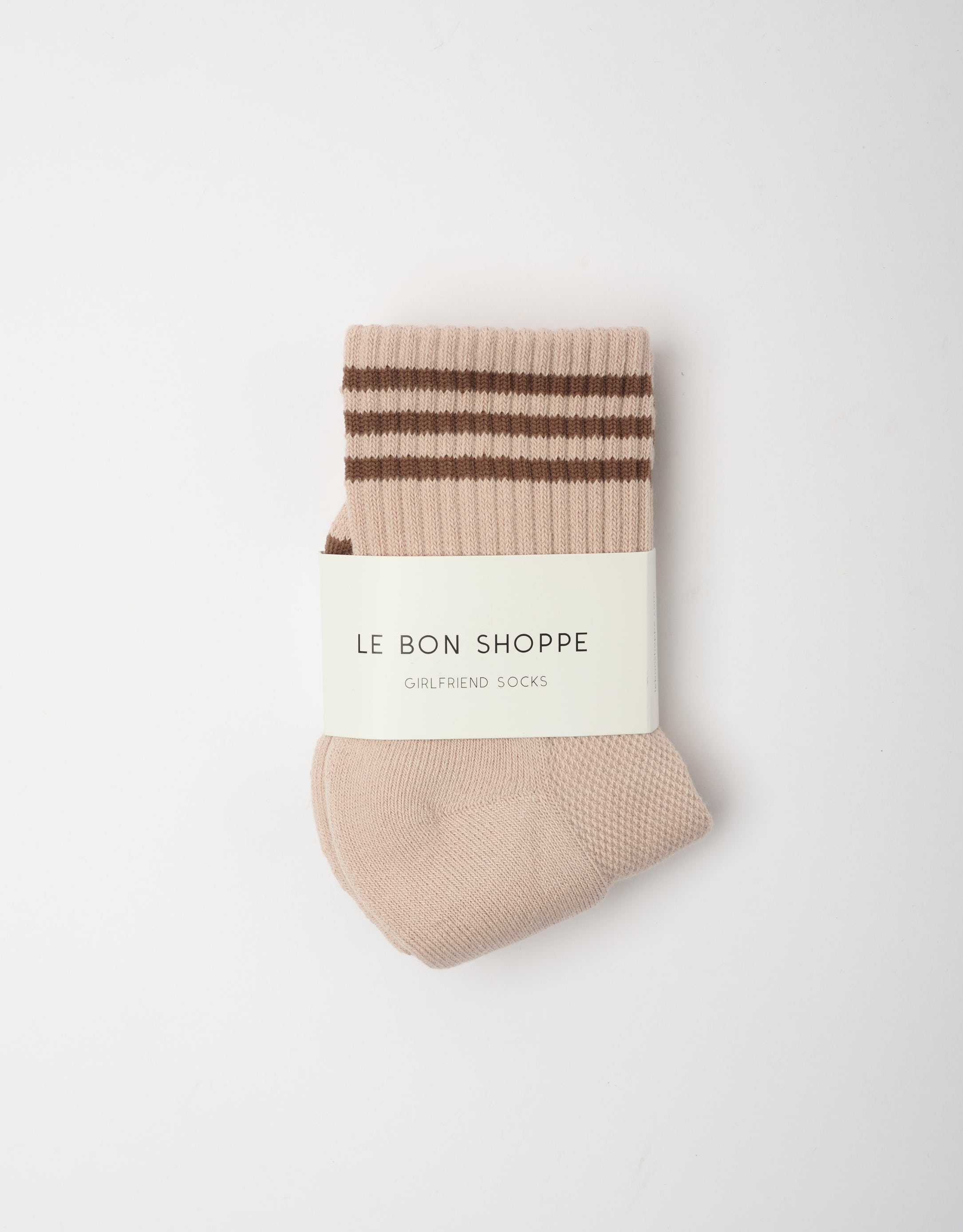 נעלי נשים -  - גרביים GIRLFRIEND - ורוד1