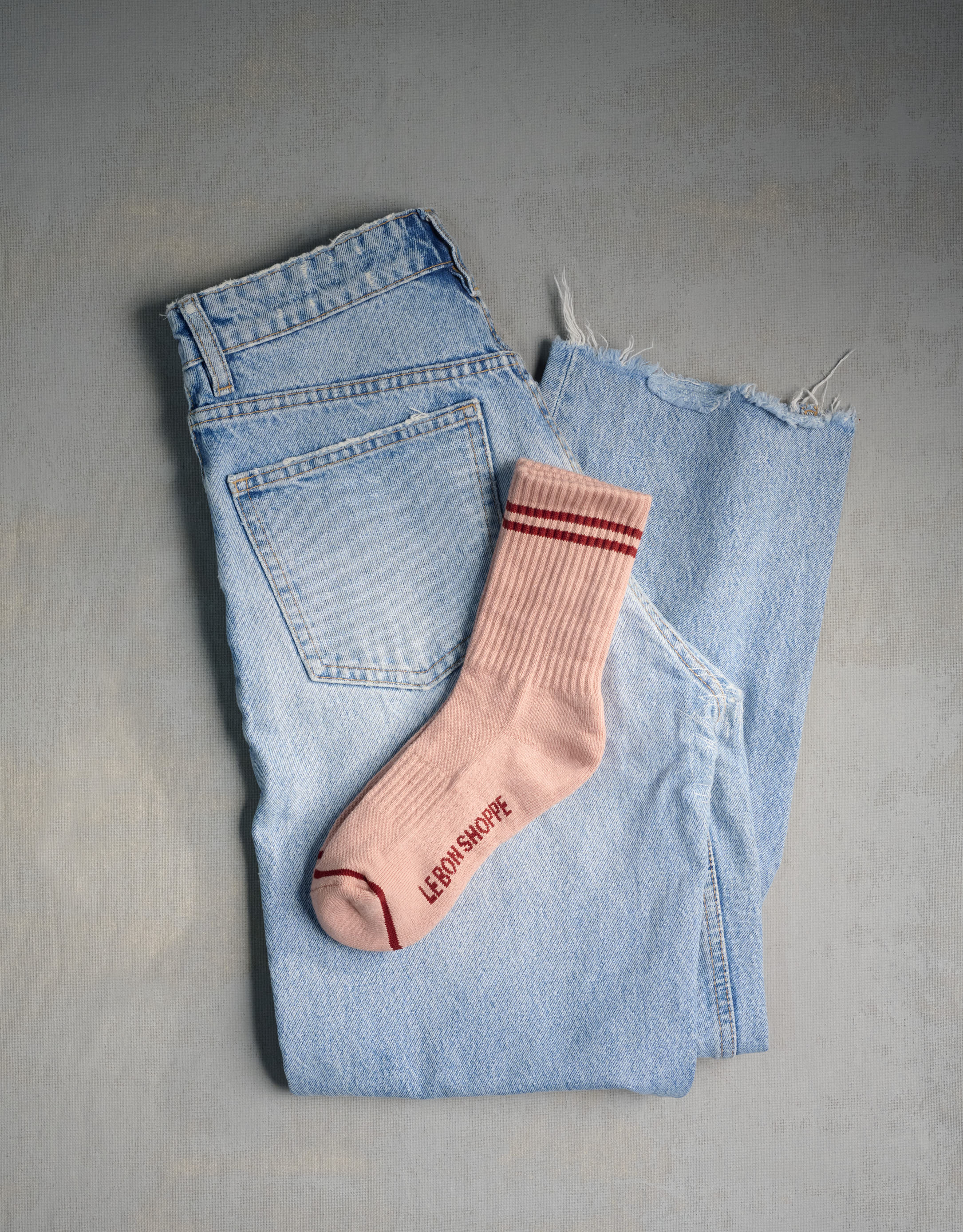 נעלי נשים -  - גרביים BOYFRIEND - ורוד1