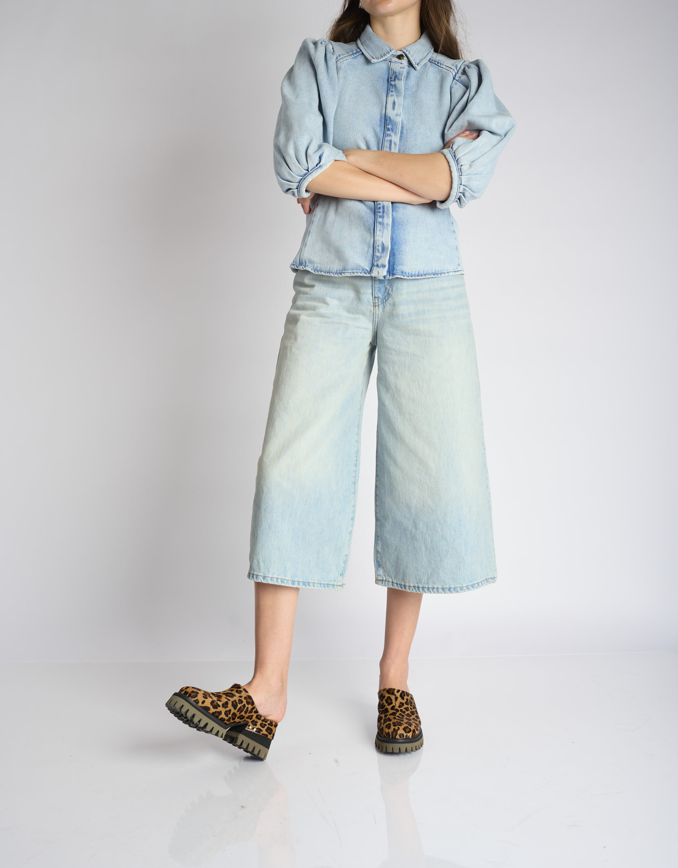 נעלי נשים - Yuko Imanishi - כפכפים עם עקב RYU - נמר3