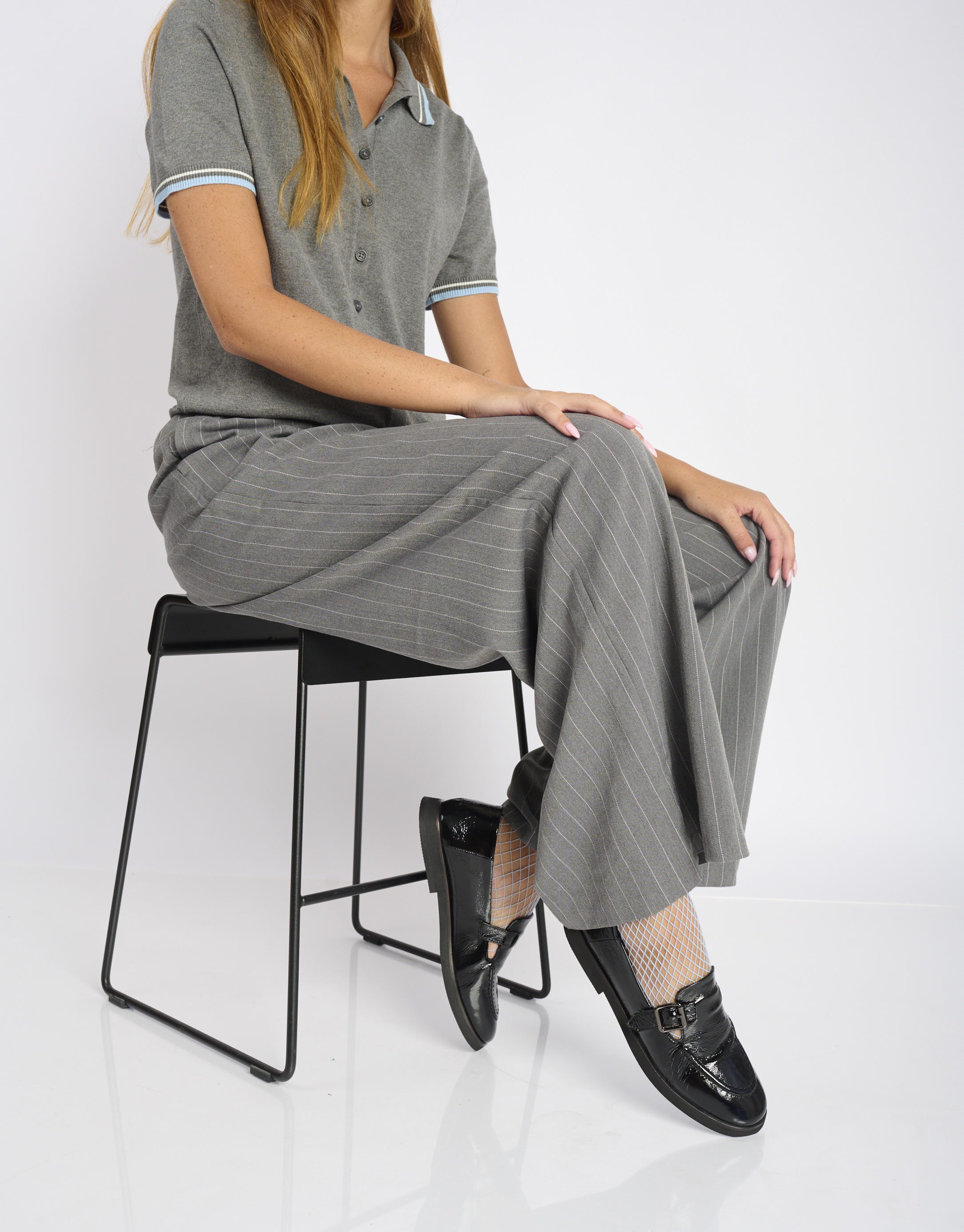 נעלי נשים - Yuko Imanishi - נעליים מבריקות KANA - שחור2