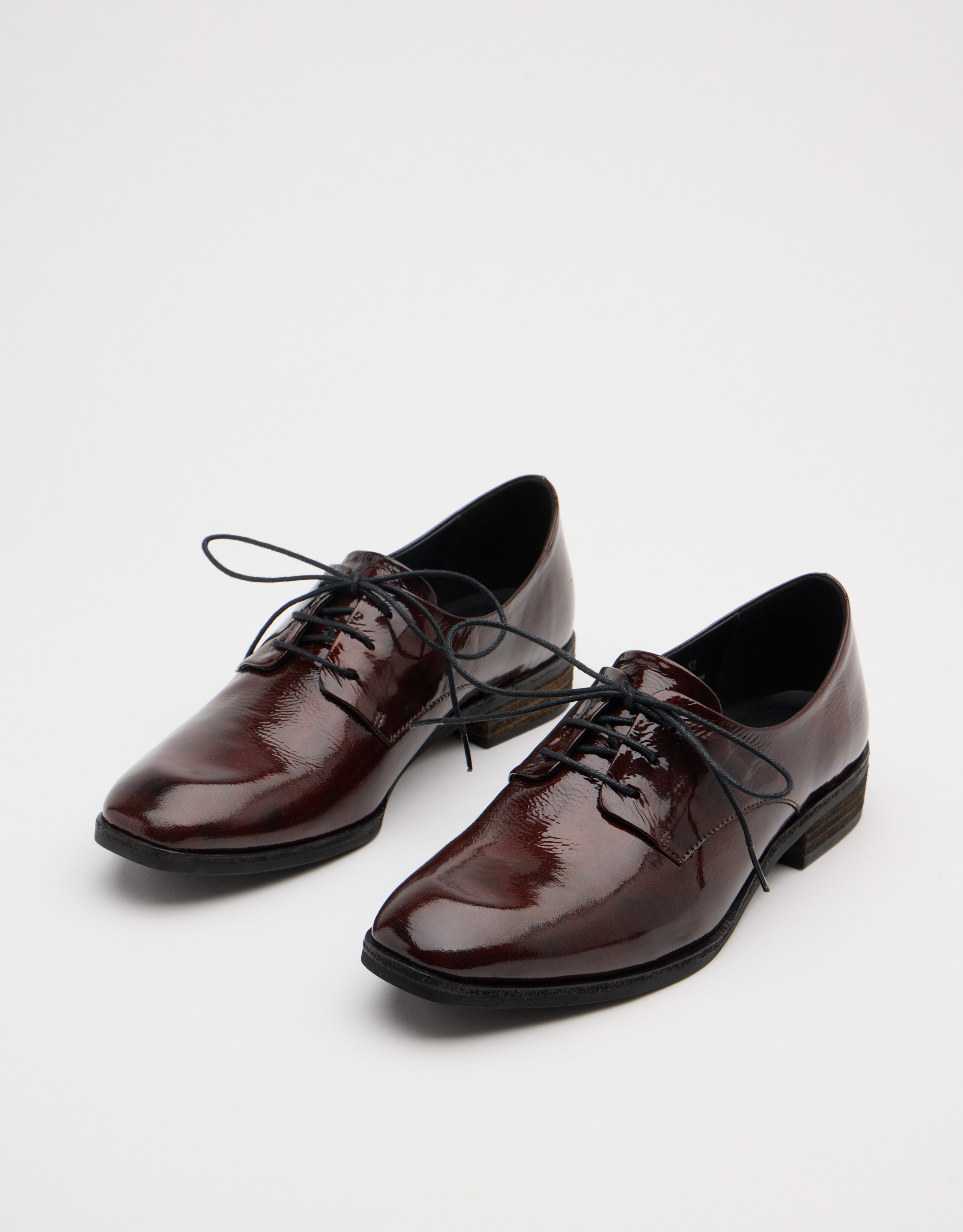 נעלי נשים - Yuko Imanishi - נעלי אוקספורד YUU - חום2