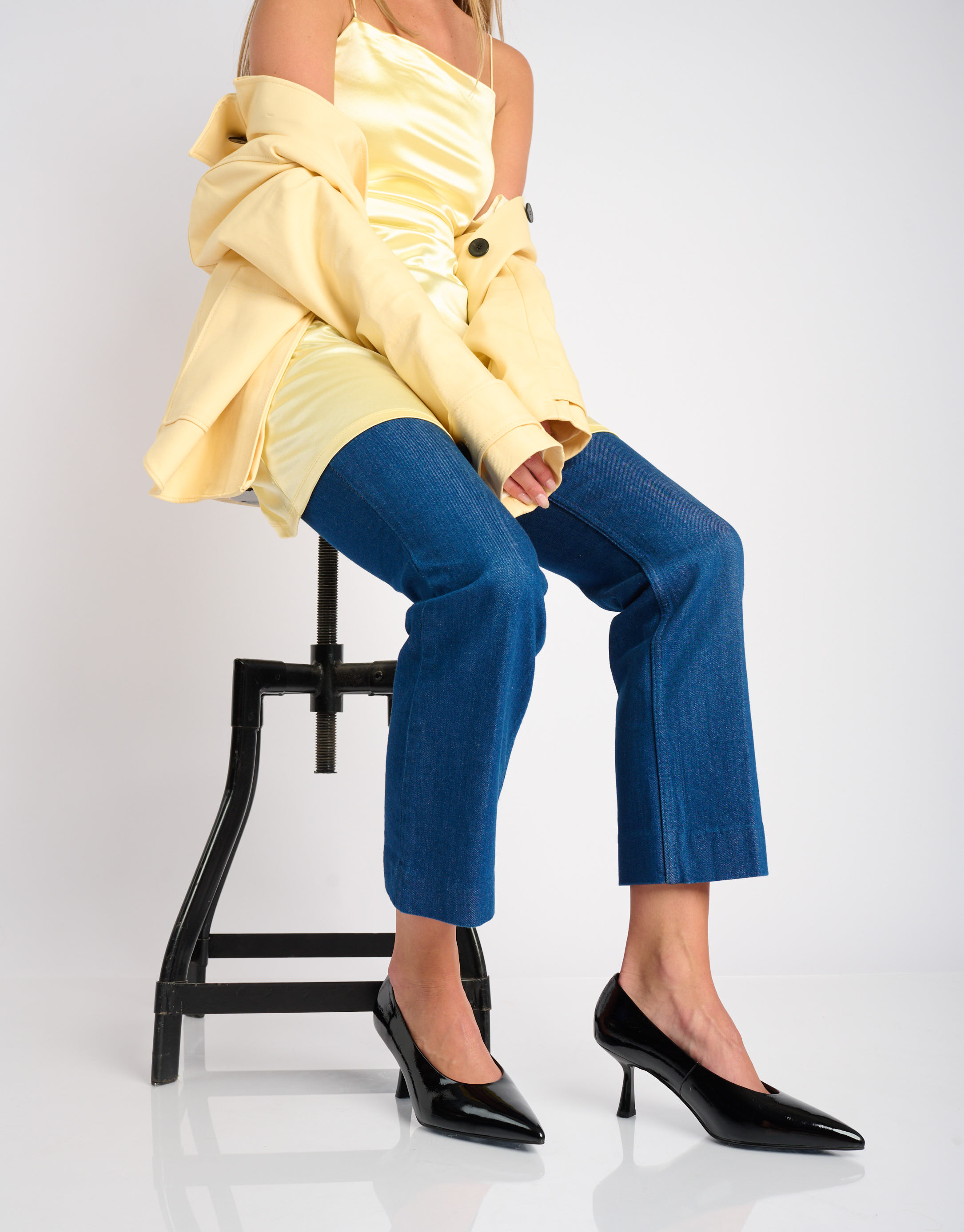 נעלי נשים -  - נעלי סירה עקב גבוה TIARE - שחור3