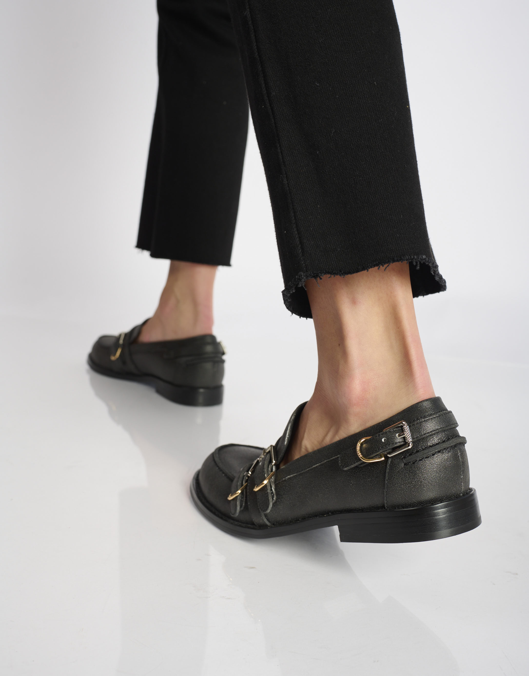 נעלי נשים -  - נעלי מוקסין ANAIS - שחור3