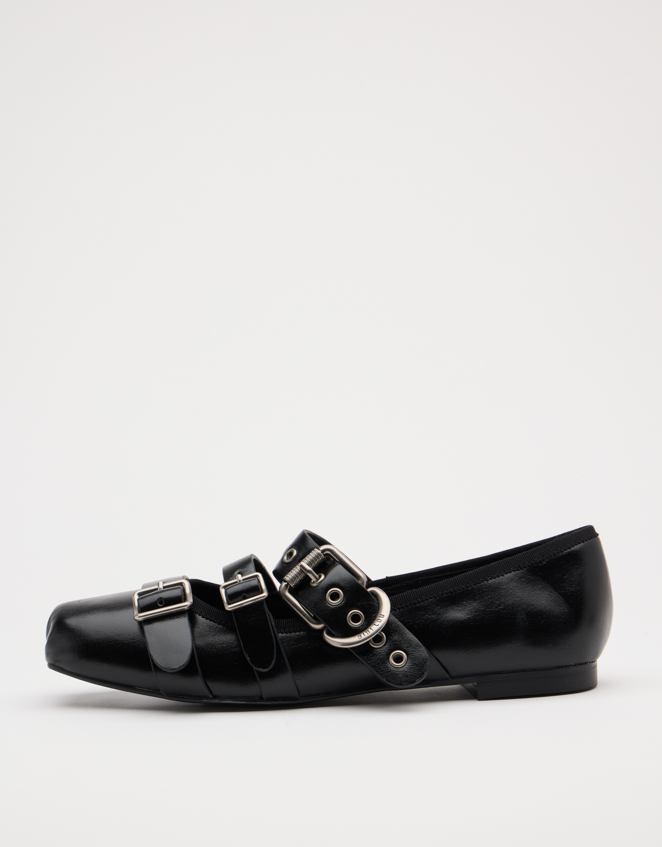 נעלי נשים -  - נעלי סירה  שטוחות AGAVE - שחור4