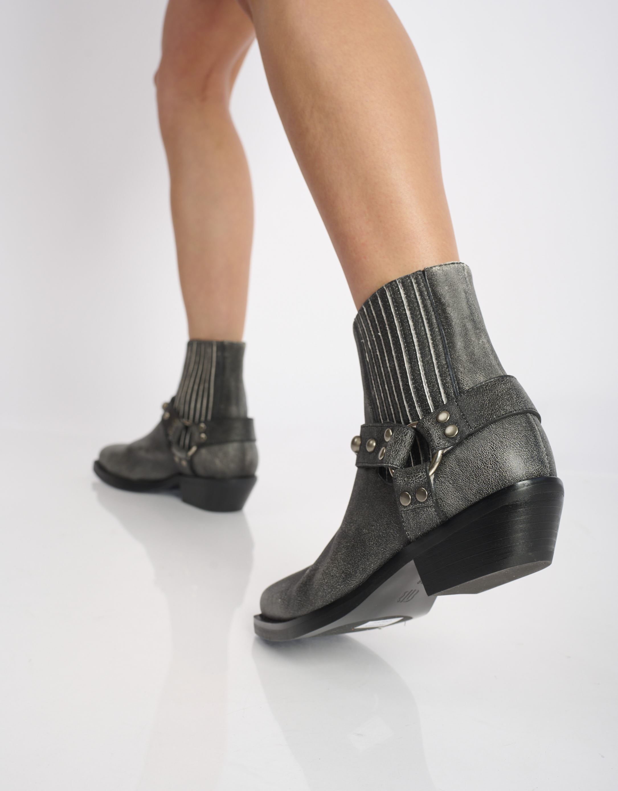 נעלי נשים -  - מגפוני בוקרים ANANDA - שחור מיוחד3