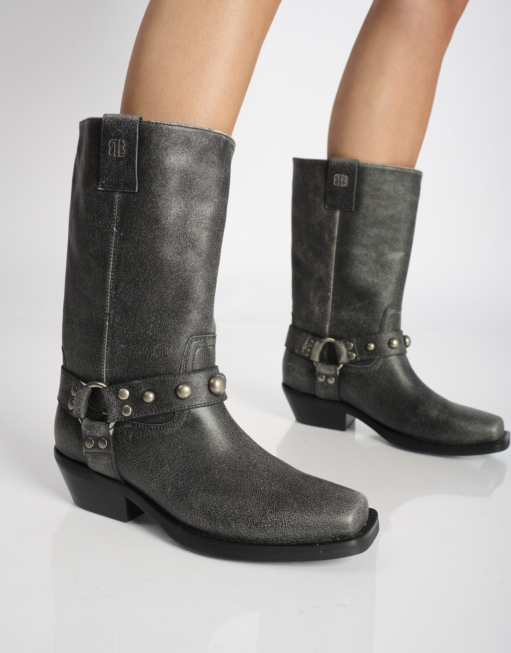 נעלי נשים -  - מגפי בוקרים ANANDA - שחור מיוחד2