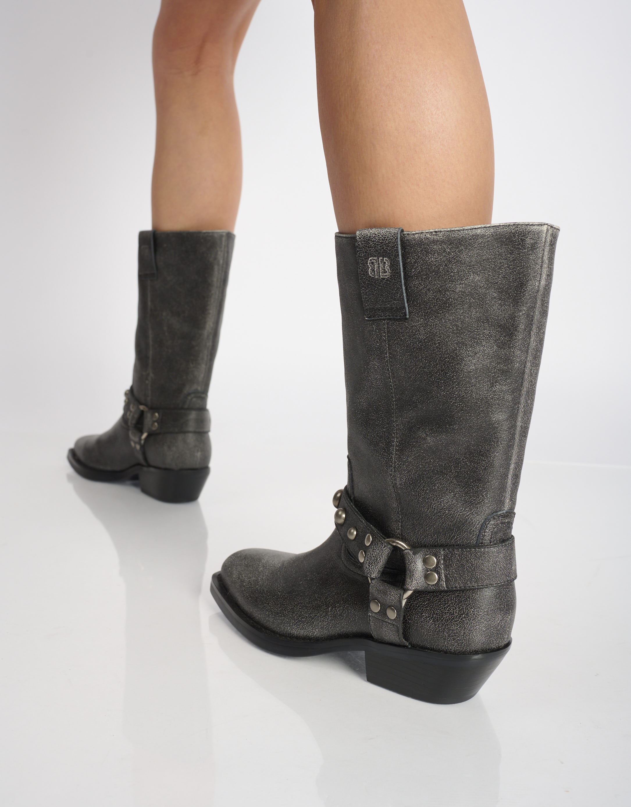 נעלי נשים -  - מגפי בוקרים ANANDA - שחור מיוחד4