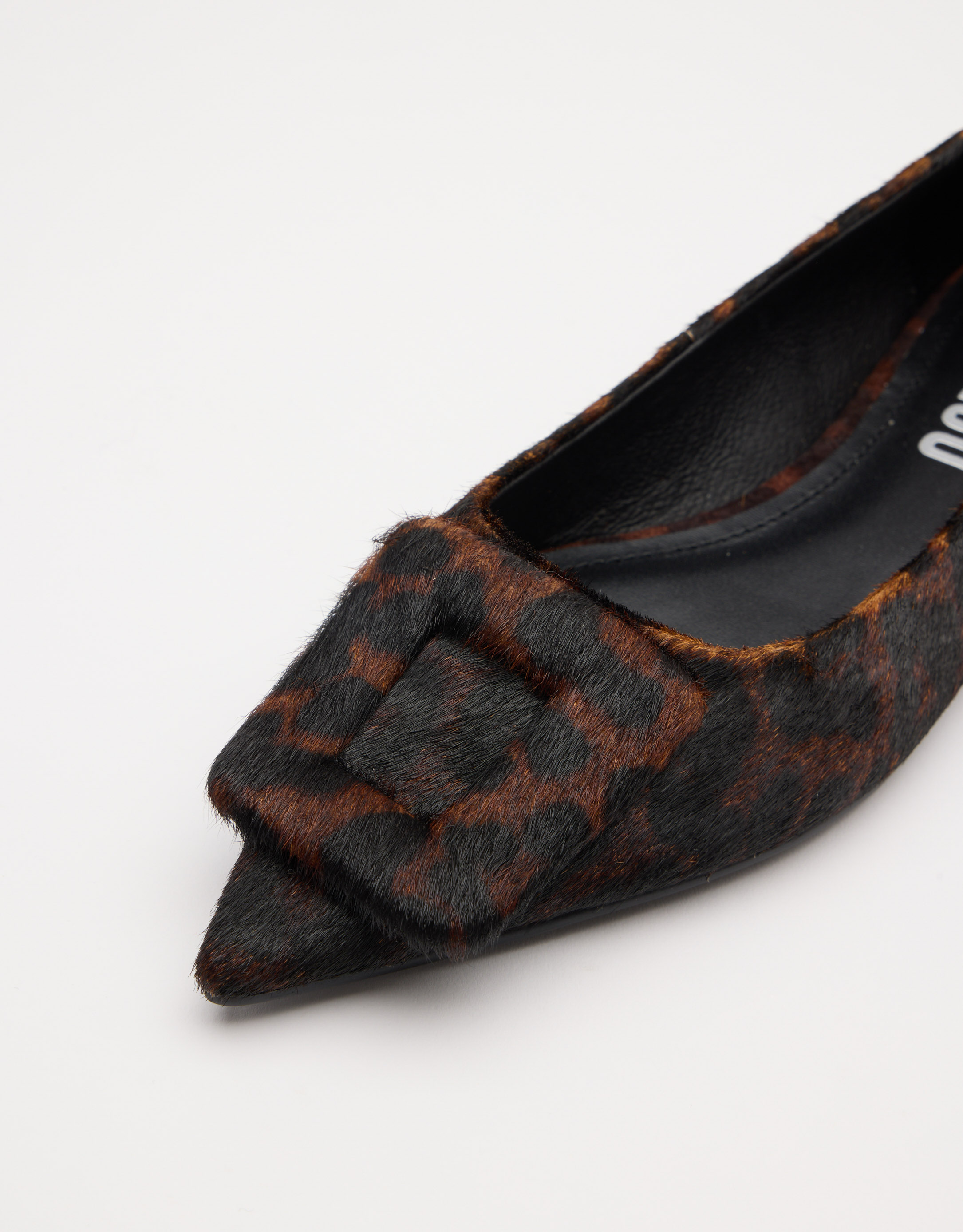 נעלי נשים -  - נעלי סירה עם הדפס BONNIE - נמר1