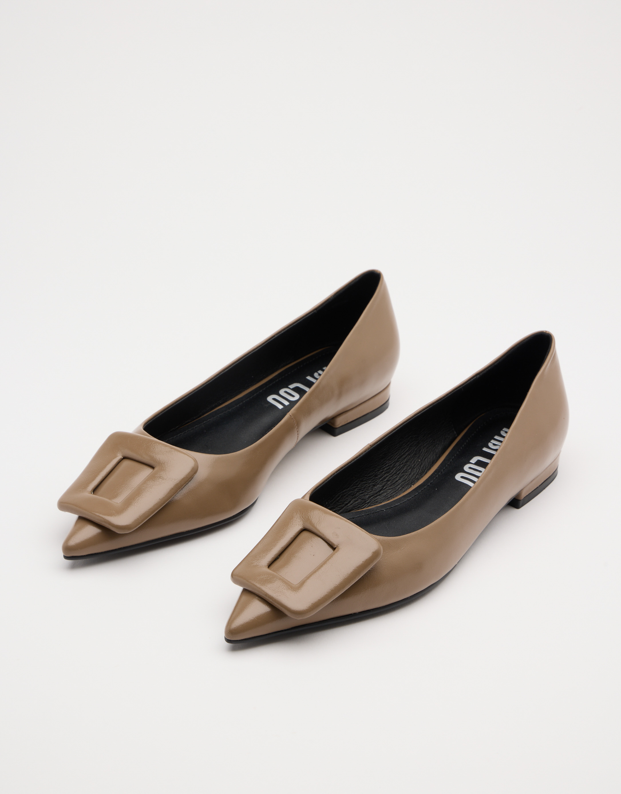 נעלי נשים -  - נעלי סירה שטוחות BONNIE - בז'2