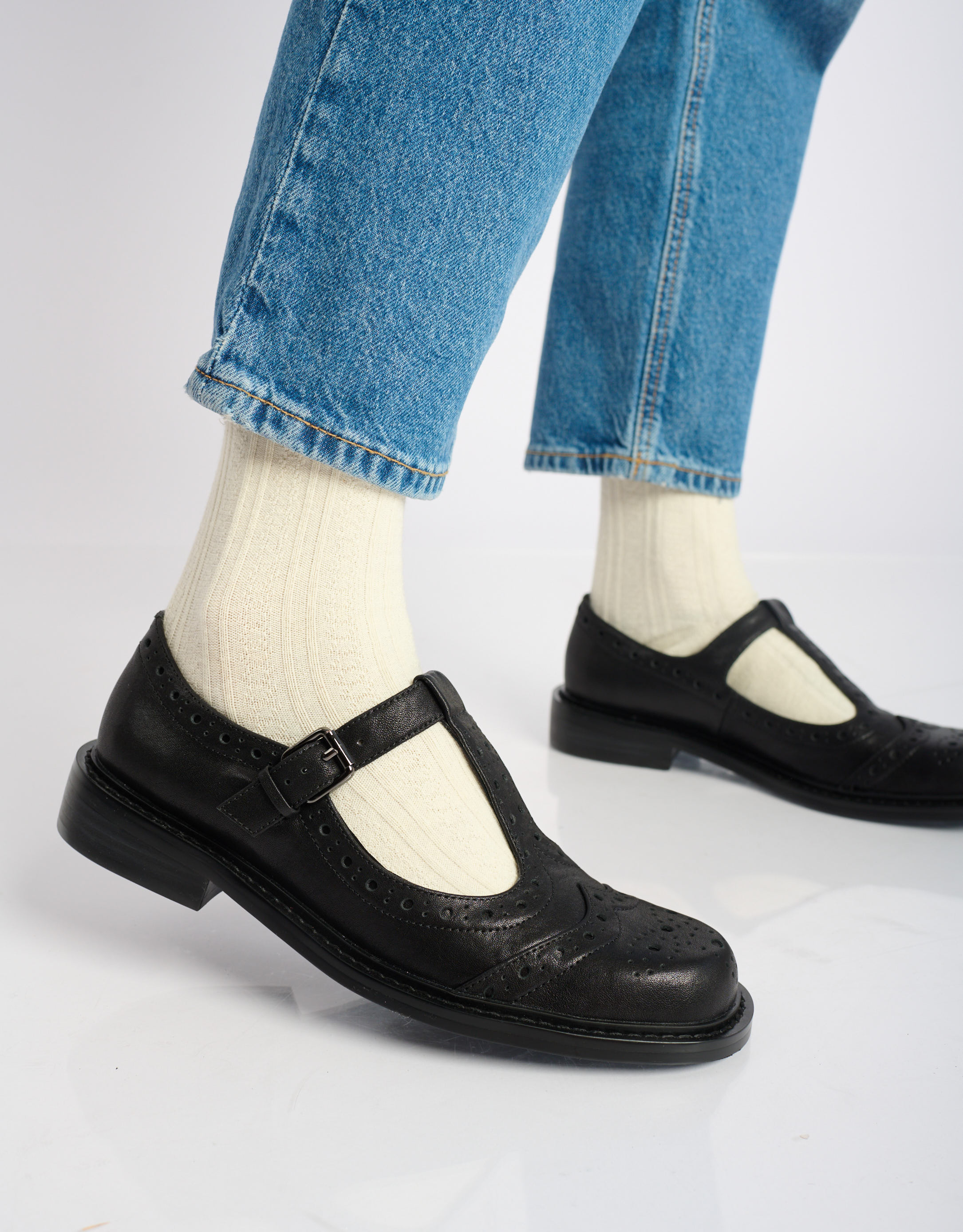 נעלי נשים -  - נעלי בובה MAIA - שחור2