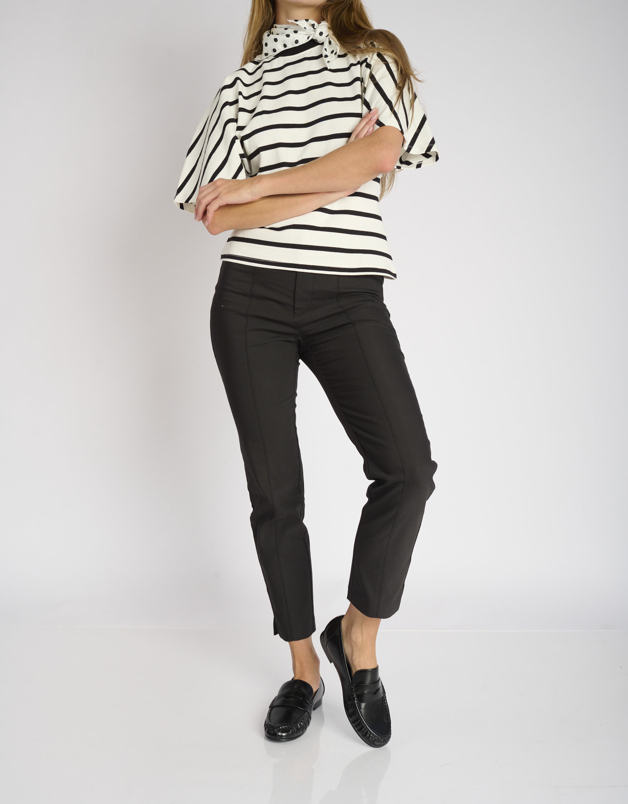 נעלי נשים -  - נעלי מוקסין LYRA - שחור3